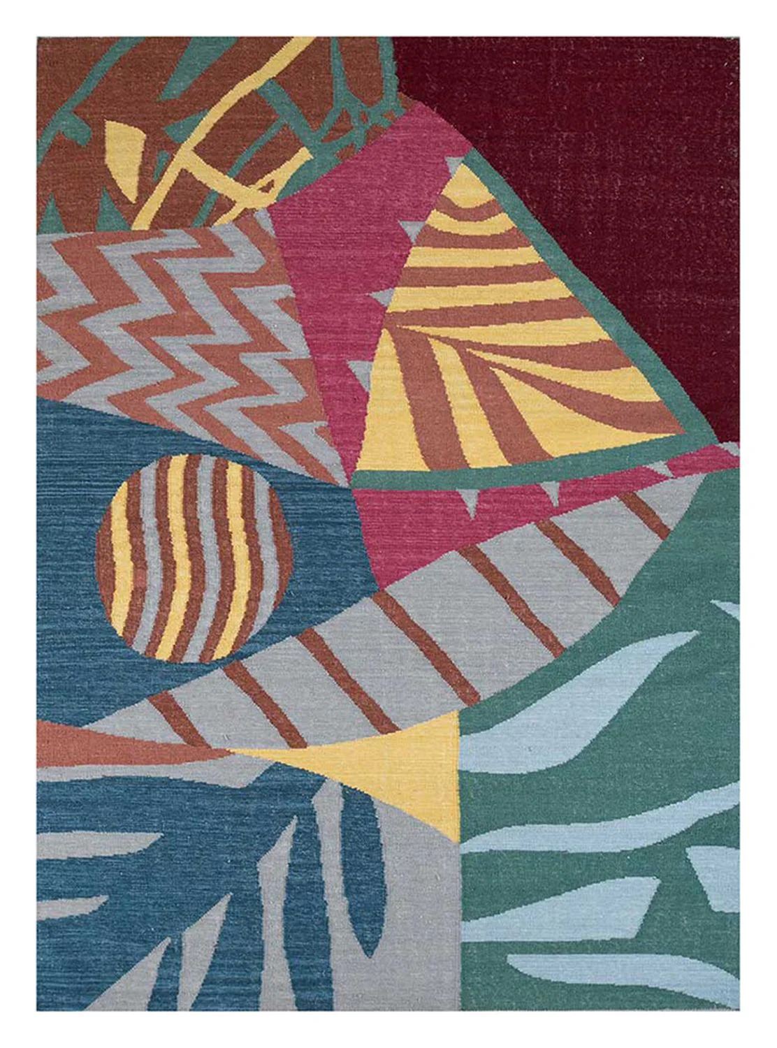 Wollteppich - 270 x 180 cm - mehrfarbig