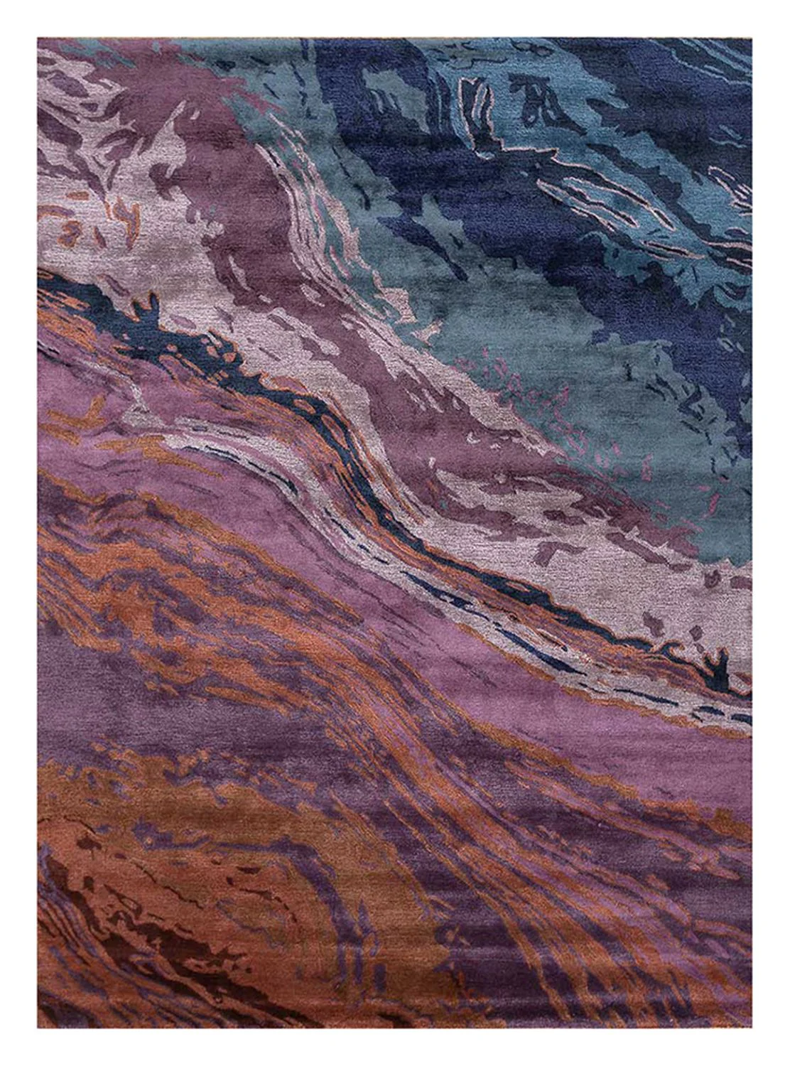 Wollteppich - 270 x 180 cm - mehrfarbig