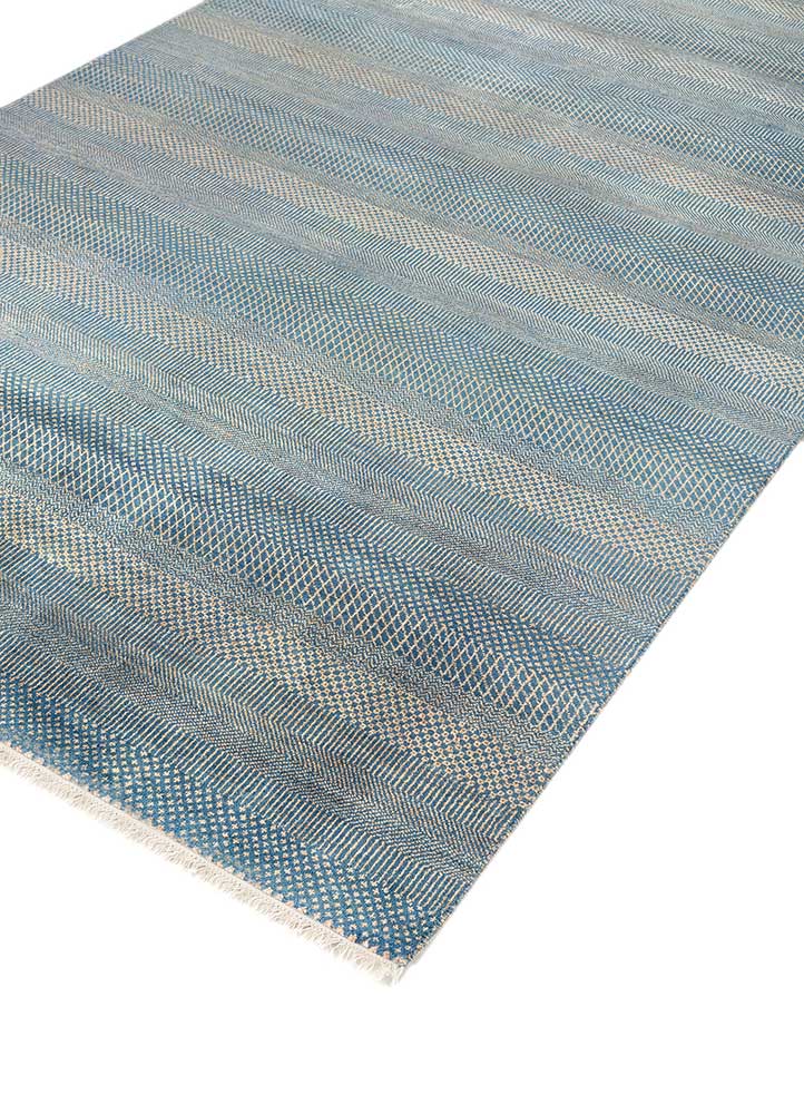 Wollteppich - 270 x 180 cm - seeblau - Image 2
