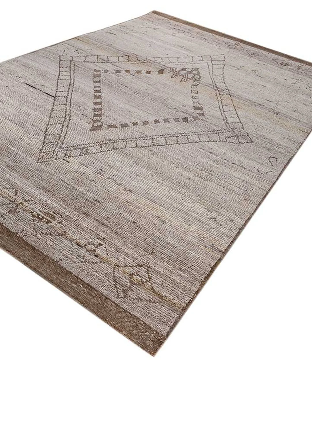 Wollteppich - 270 x 180 cm - taupe - Image 2