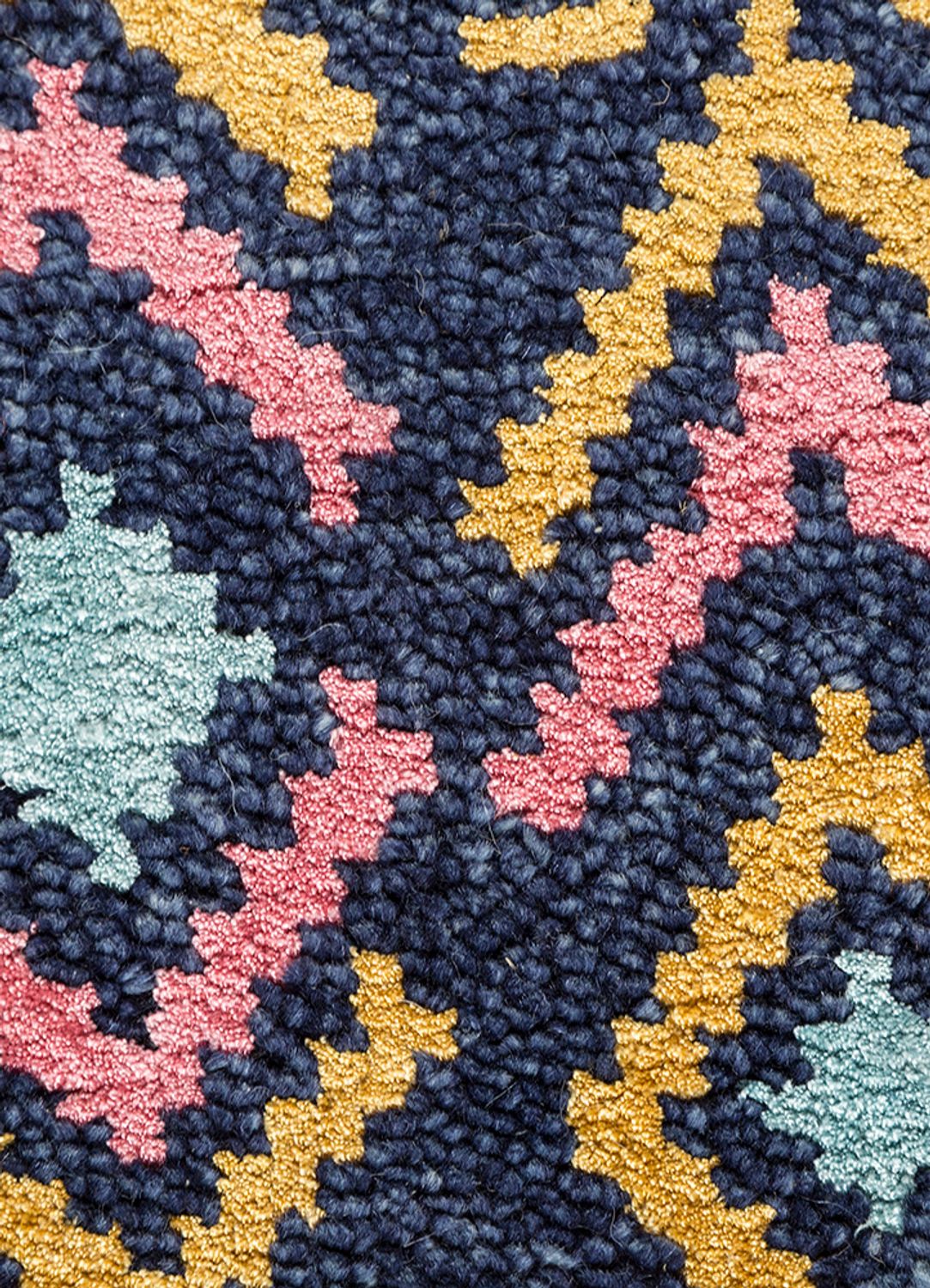 Wollteppich - 300 x 200 cm - blau - Image 4