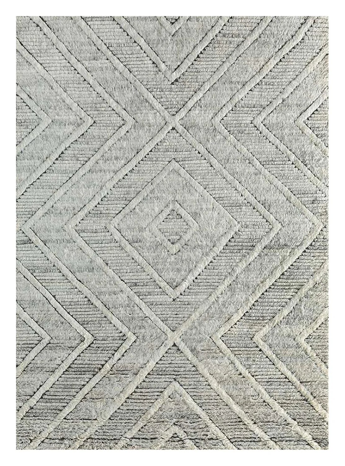 Wollteppich - 300 x 200 cm - creme