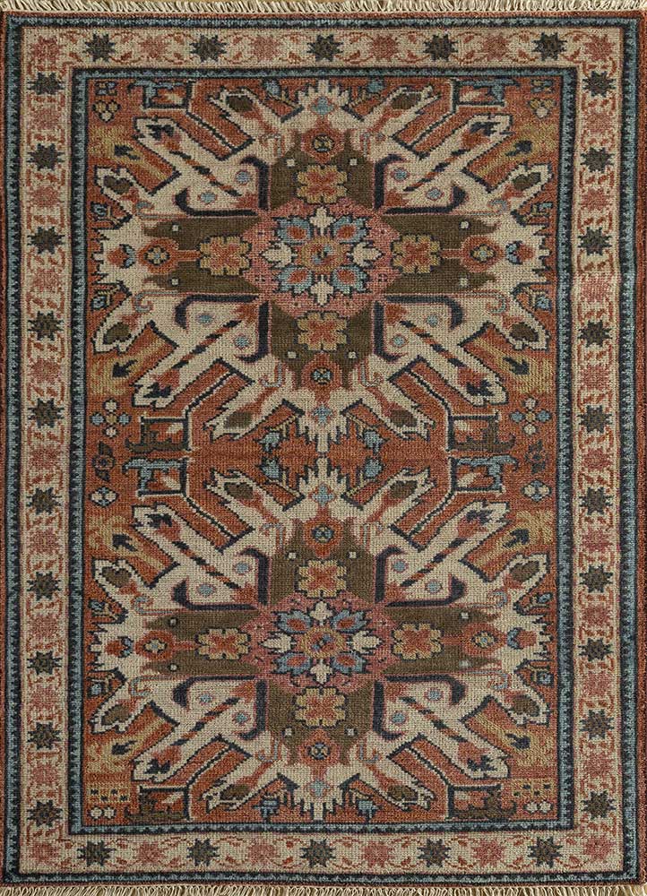 Wollteppich - 300 x 200 cm - orange