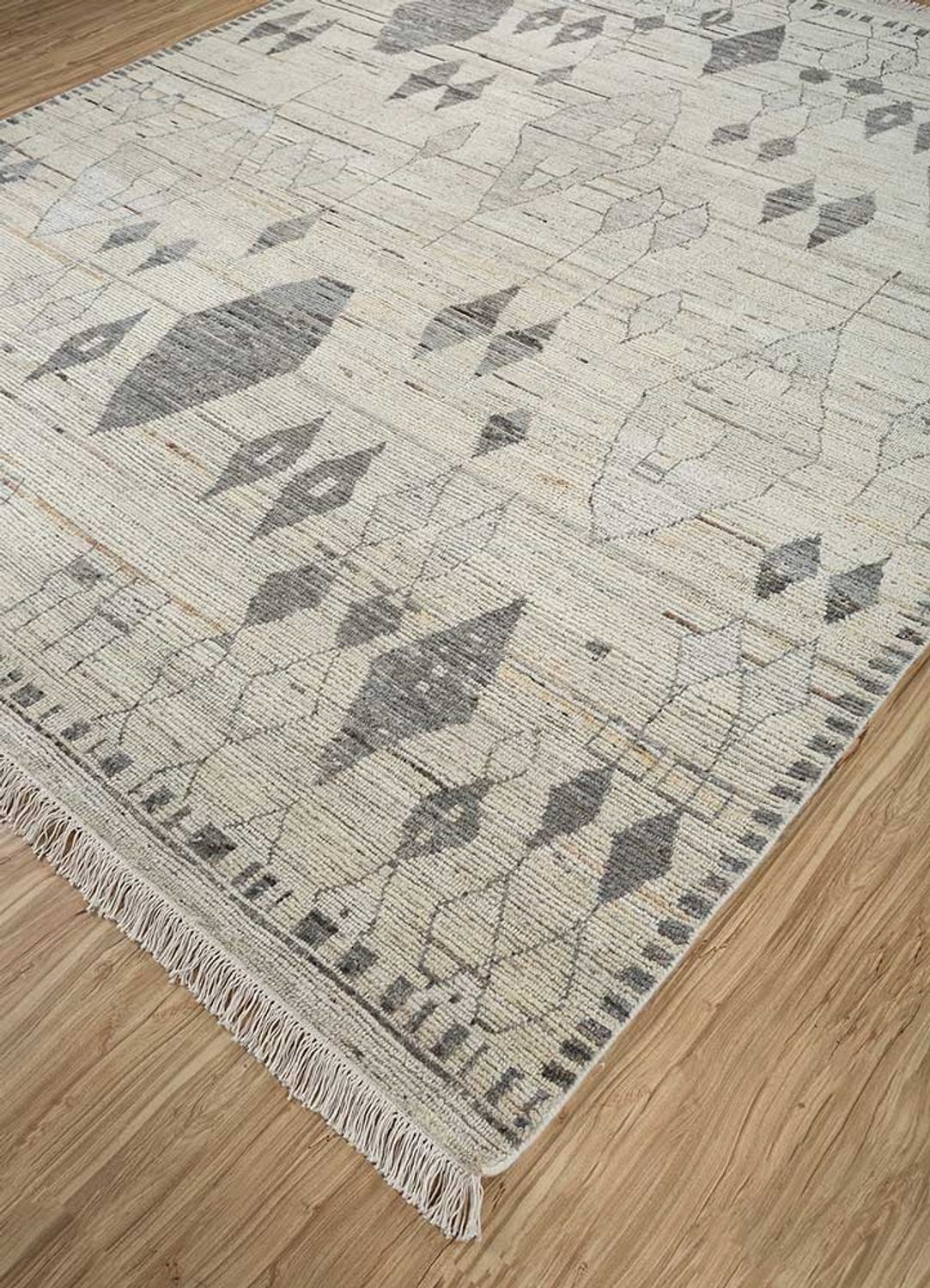 Wollteppich - 300 x 240 cm - hellbeige - Image 2