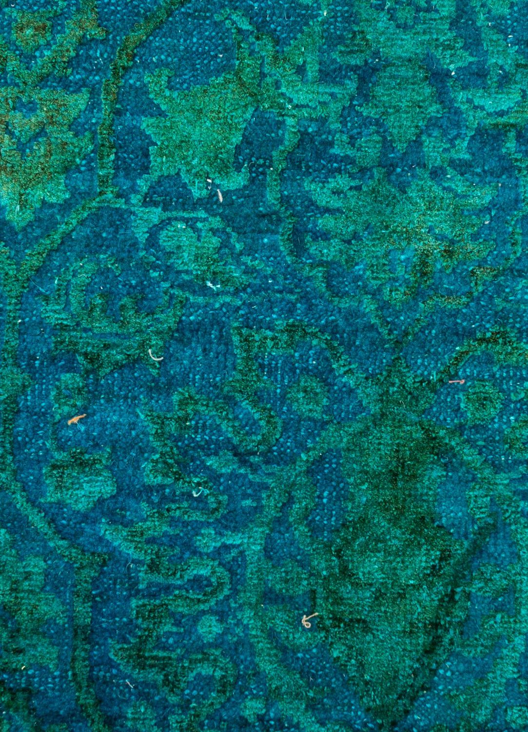 Wollteppich - 300 x 240 cm - petrolblau - Image 4