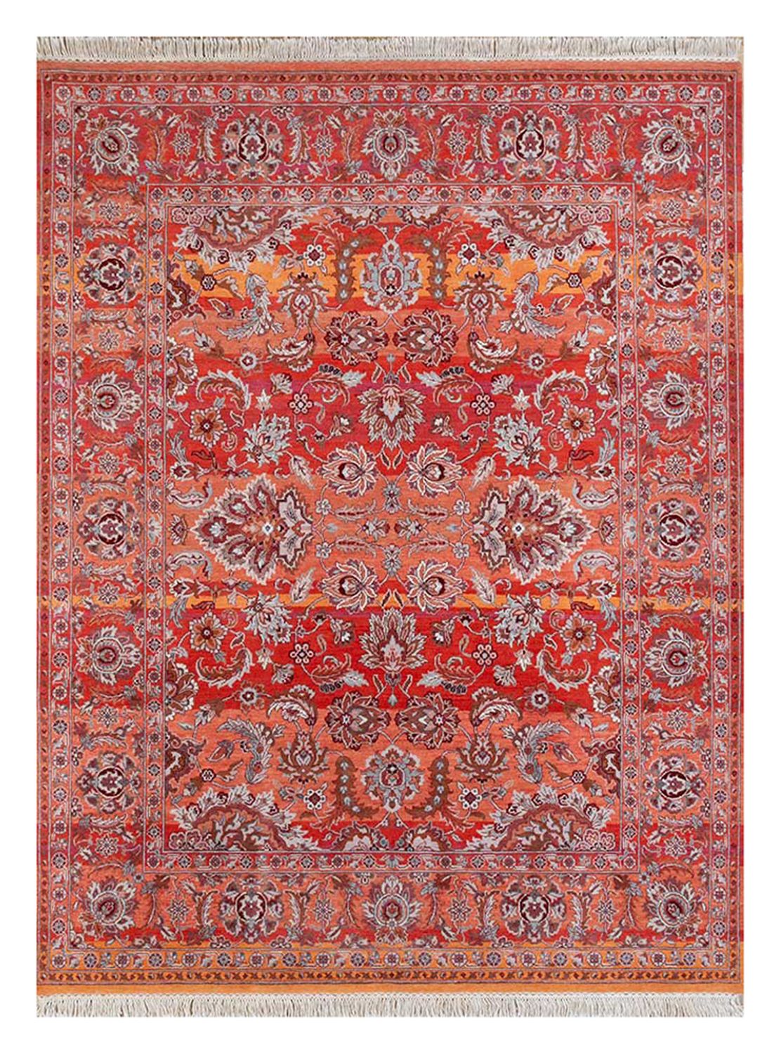 Wollteppich - 300 x 240 cm - rot