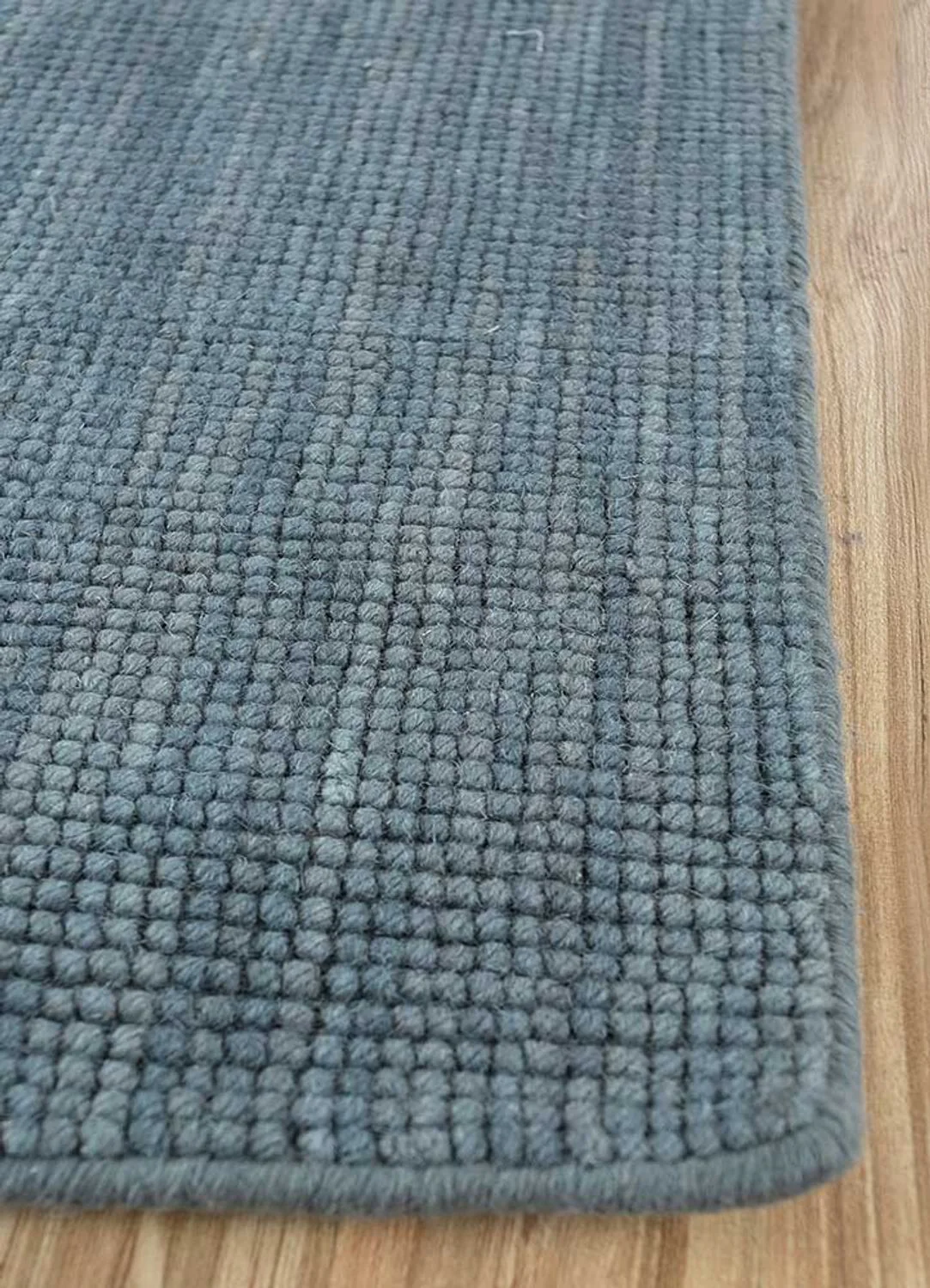 Wollteppich - 300 x 240 cm - seeblau - Image 3