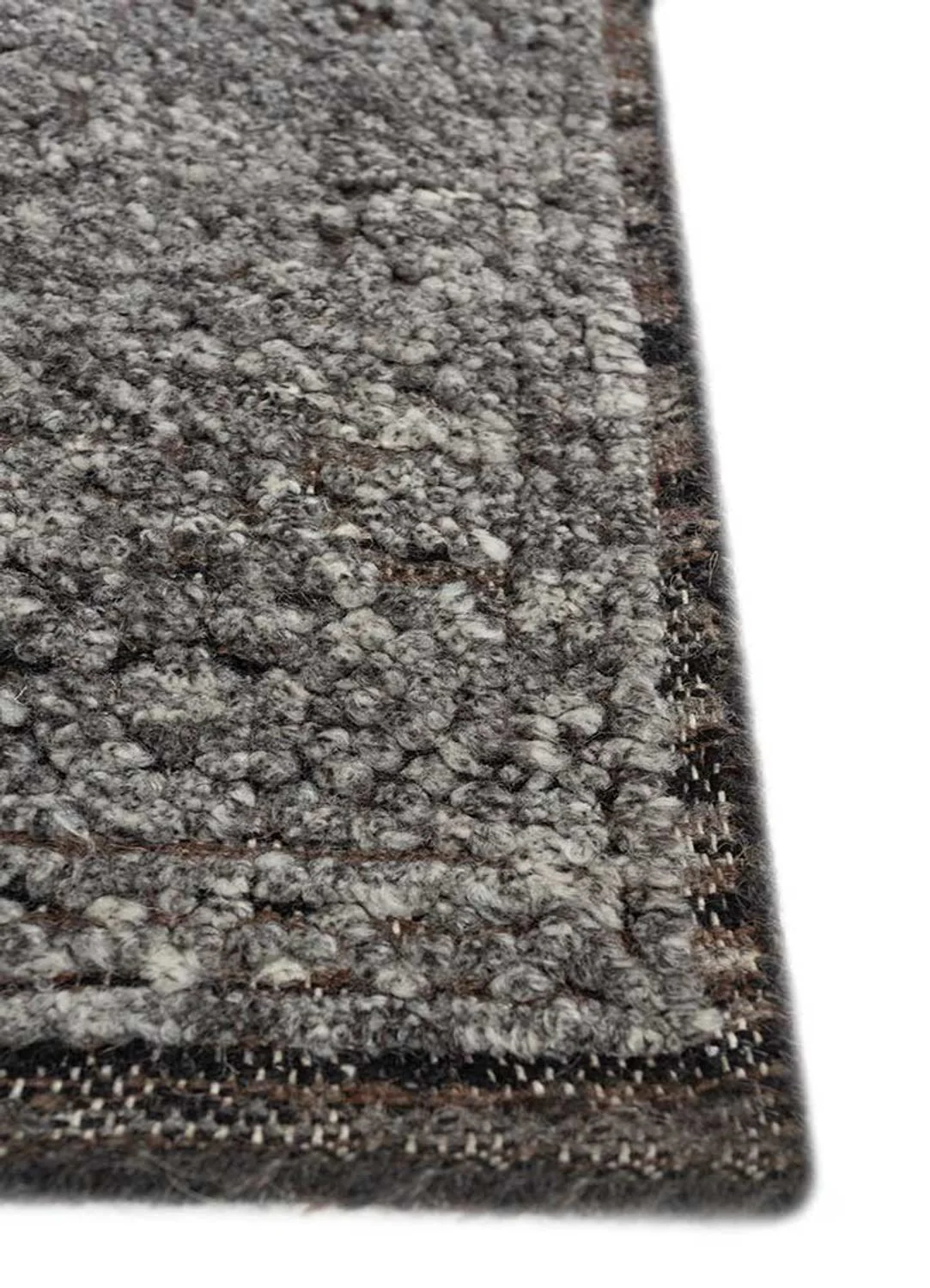 Wollteppich - 300 x 240 cm - silber - Image 3
