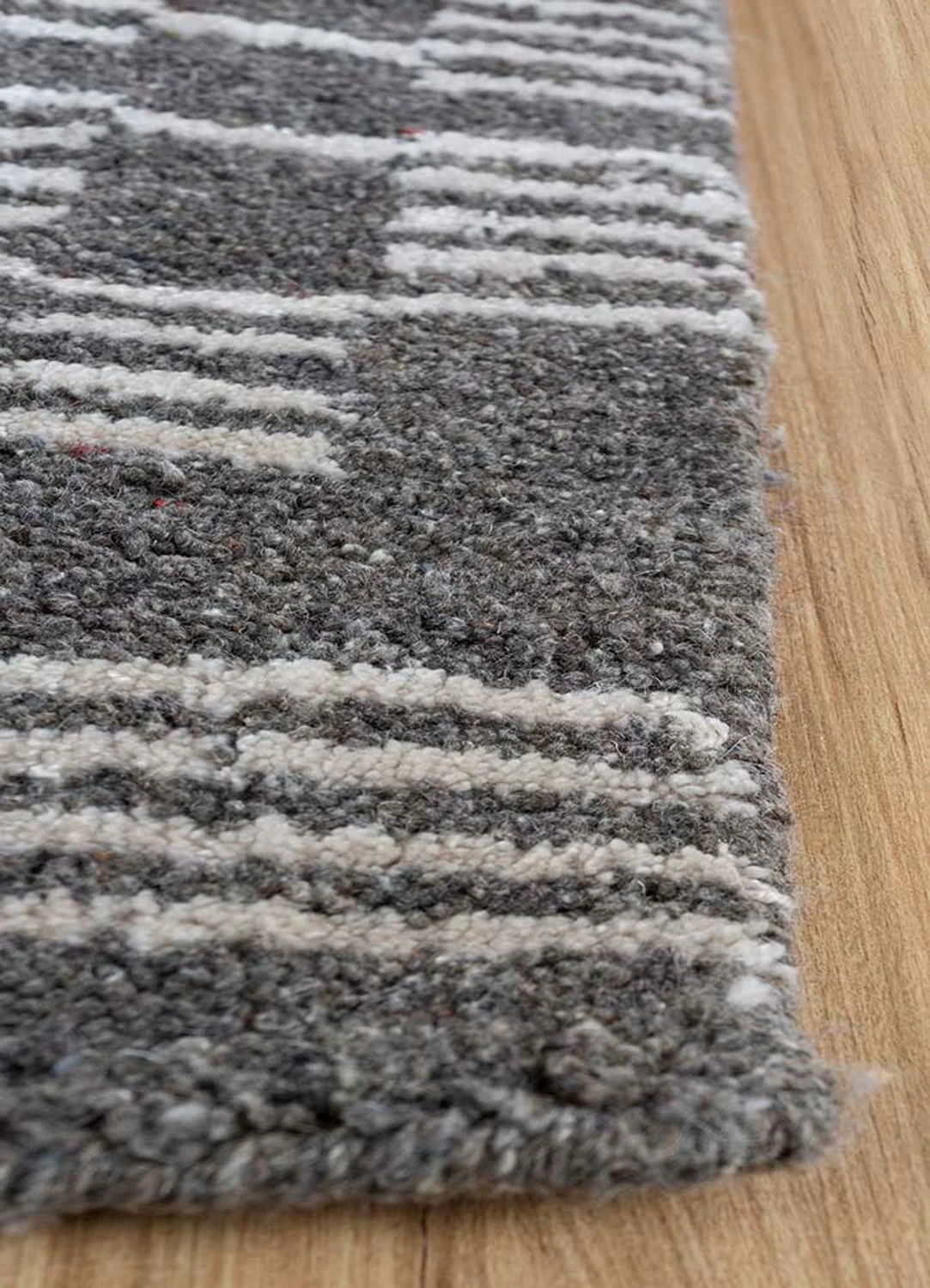 Wollteppich - 300 x 240 cm - taupe - Image 3