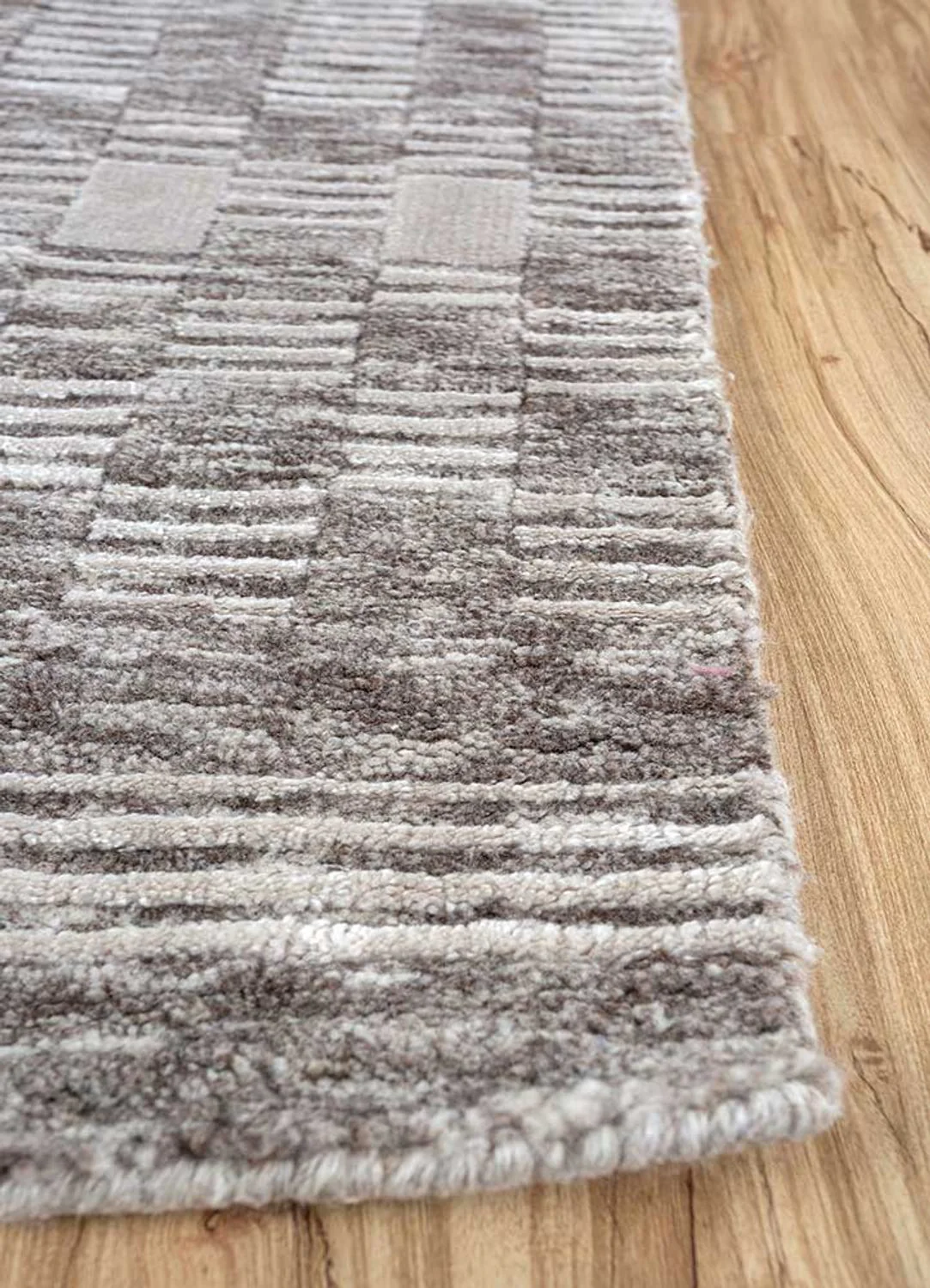 Wollteppich - 300 x 240 cm - taupe - Image 3