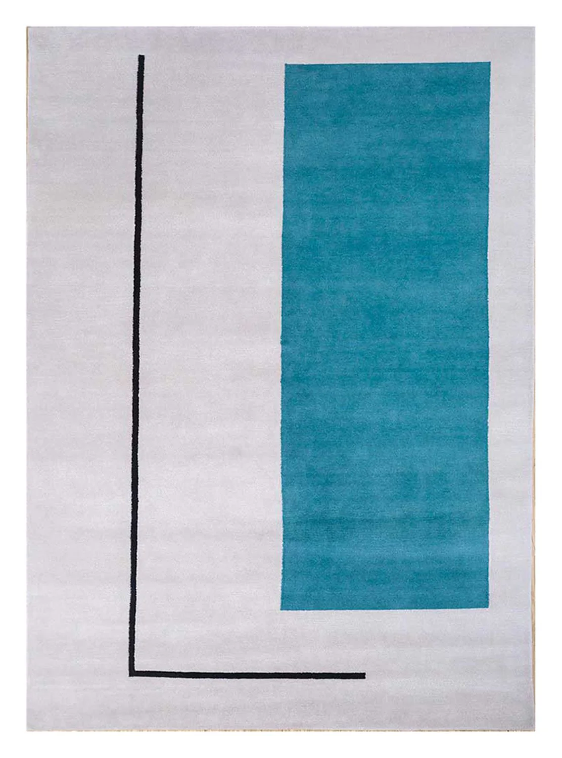 Wollteppich - 360 x 270 cm - dunkelgrau