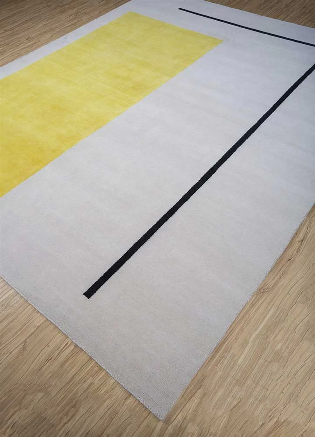 Wollteppich - 360 x 270 cm - hellgrau - Image 2
