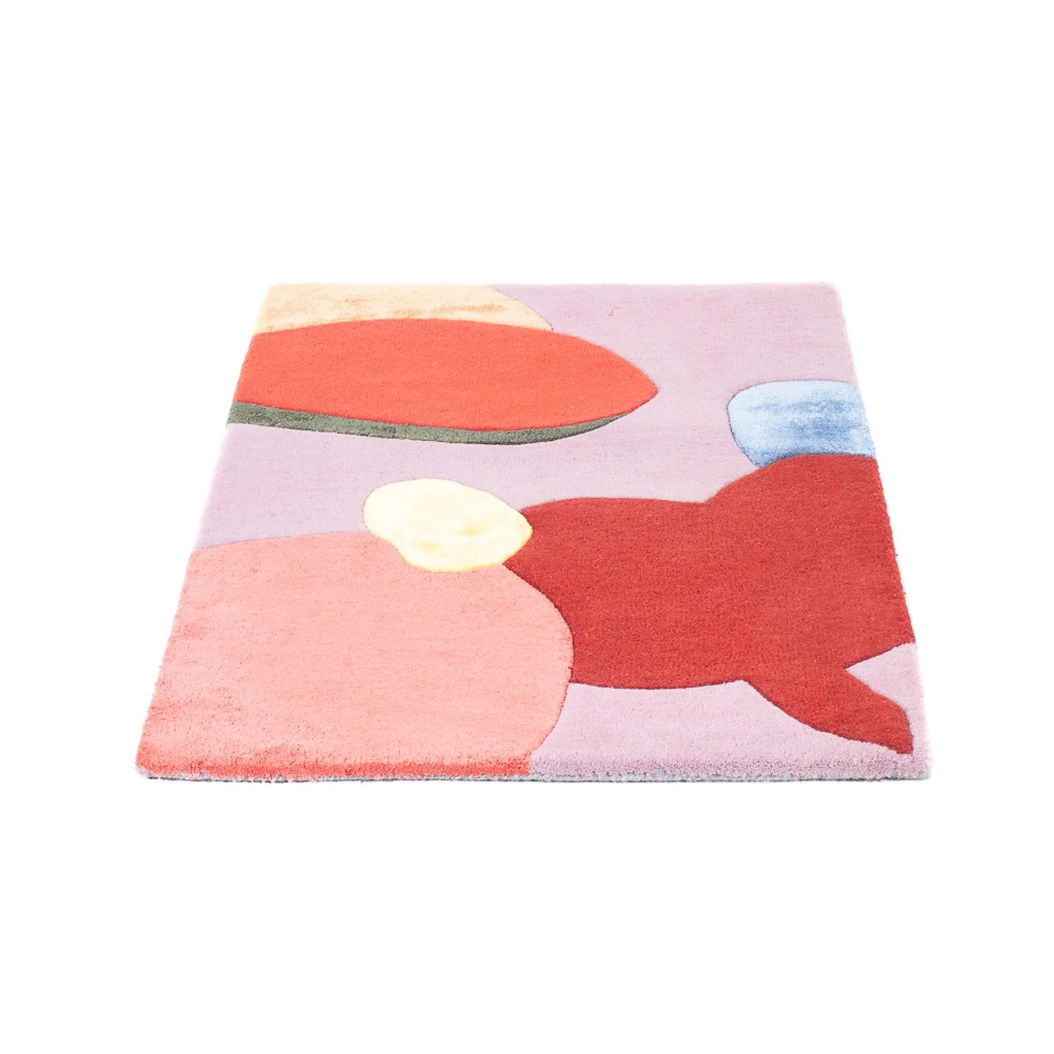 Wollteppich - 92 x 62 cm - mehrfarbig - Image 3