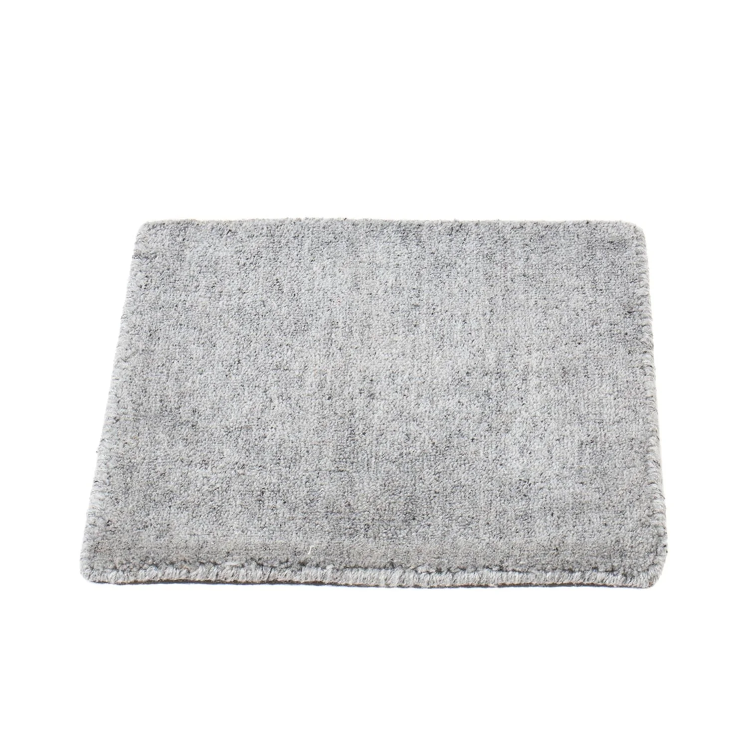 Wollteppich quadratisch - 30 x 30 cm - grau - Image 4