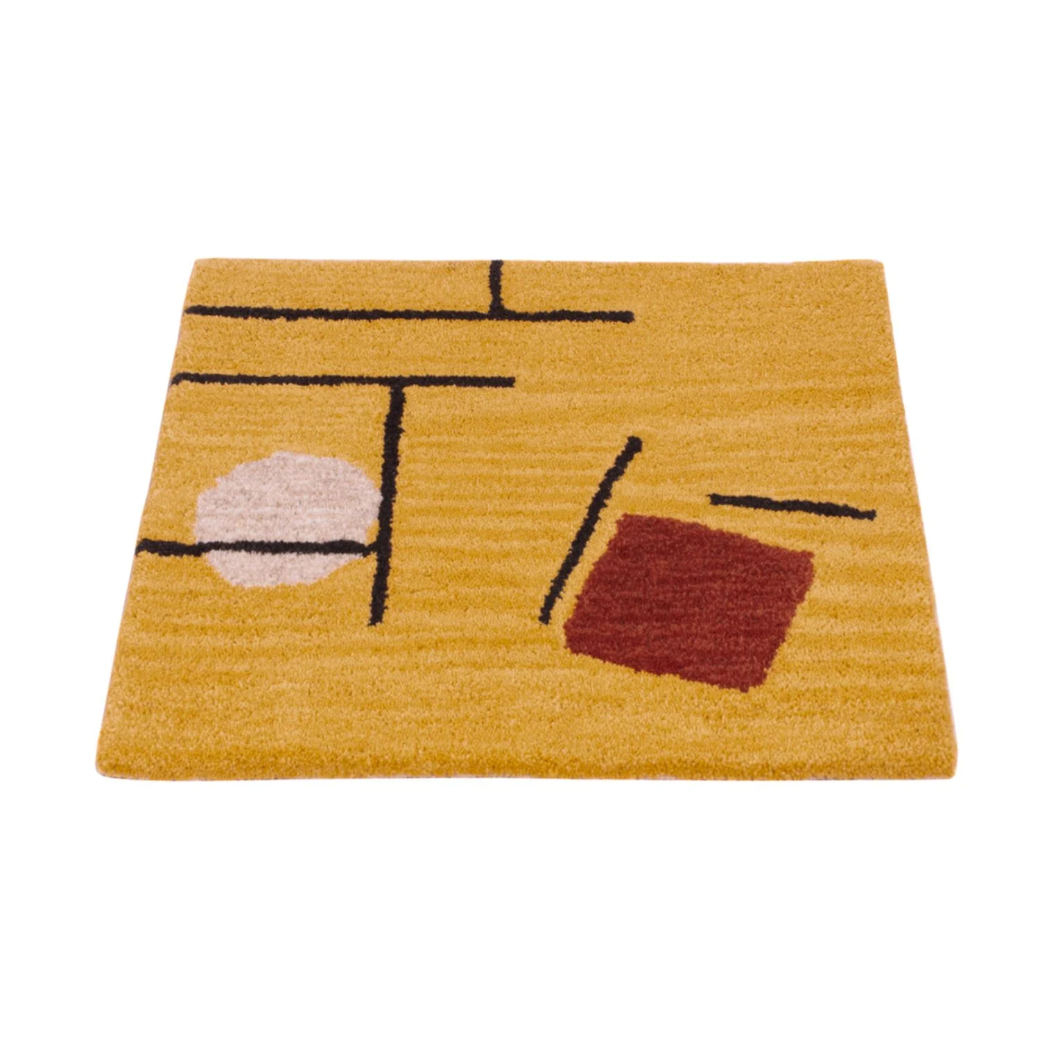 Wollteppich 47x47cm - Image 4