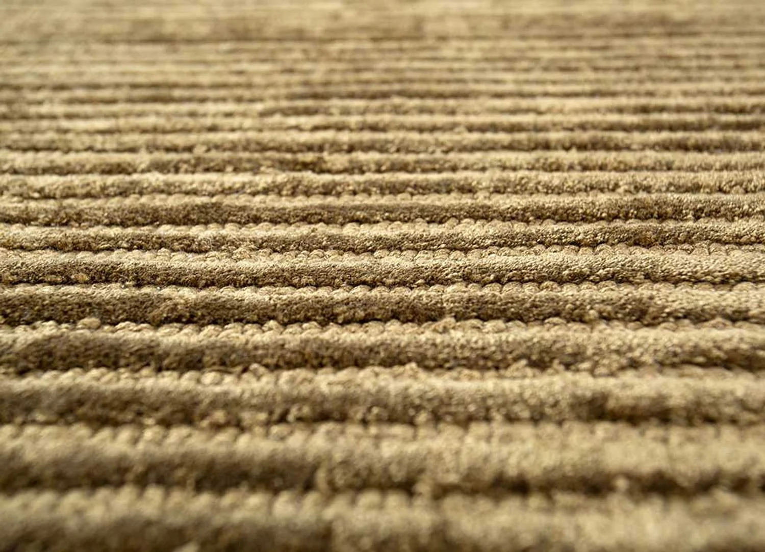 Wollteppich sonderform - 210 x 165 cm - dunkelbeige - Image 5