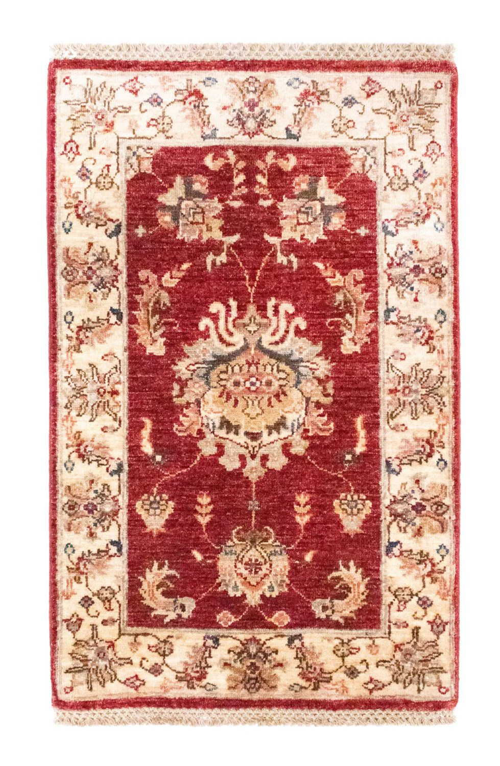 Ziegler Teppich 100 x 63 cm - rot