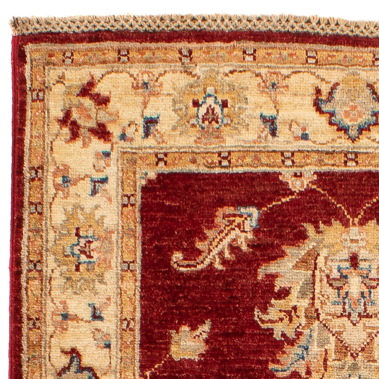 Ziegler Teppich 119 x 84 cm - dunkelrot - Image 3