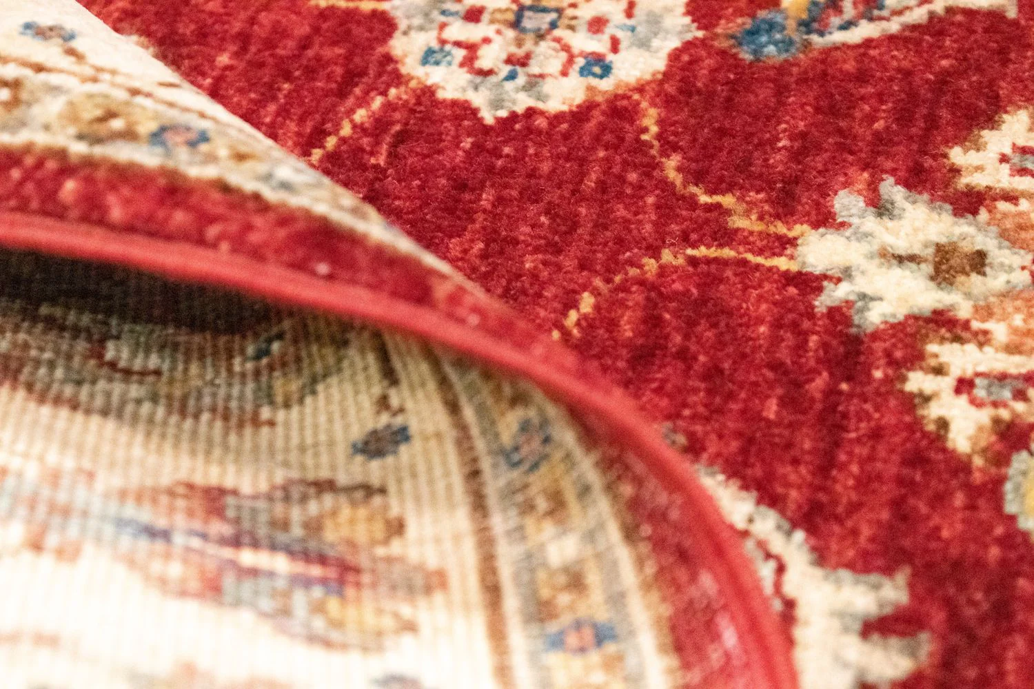 Ziegler Teppich 123 x 82 cm - rot - Image 4