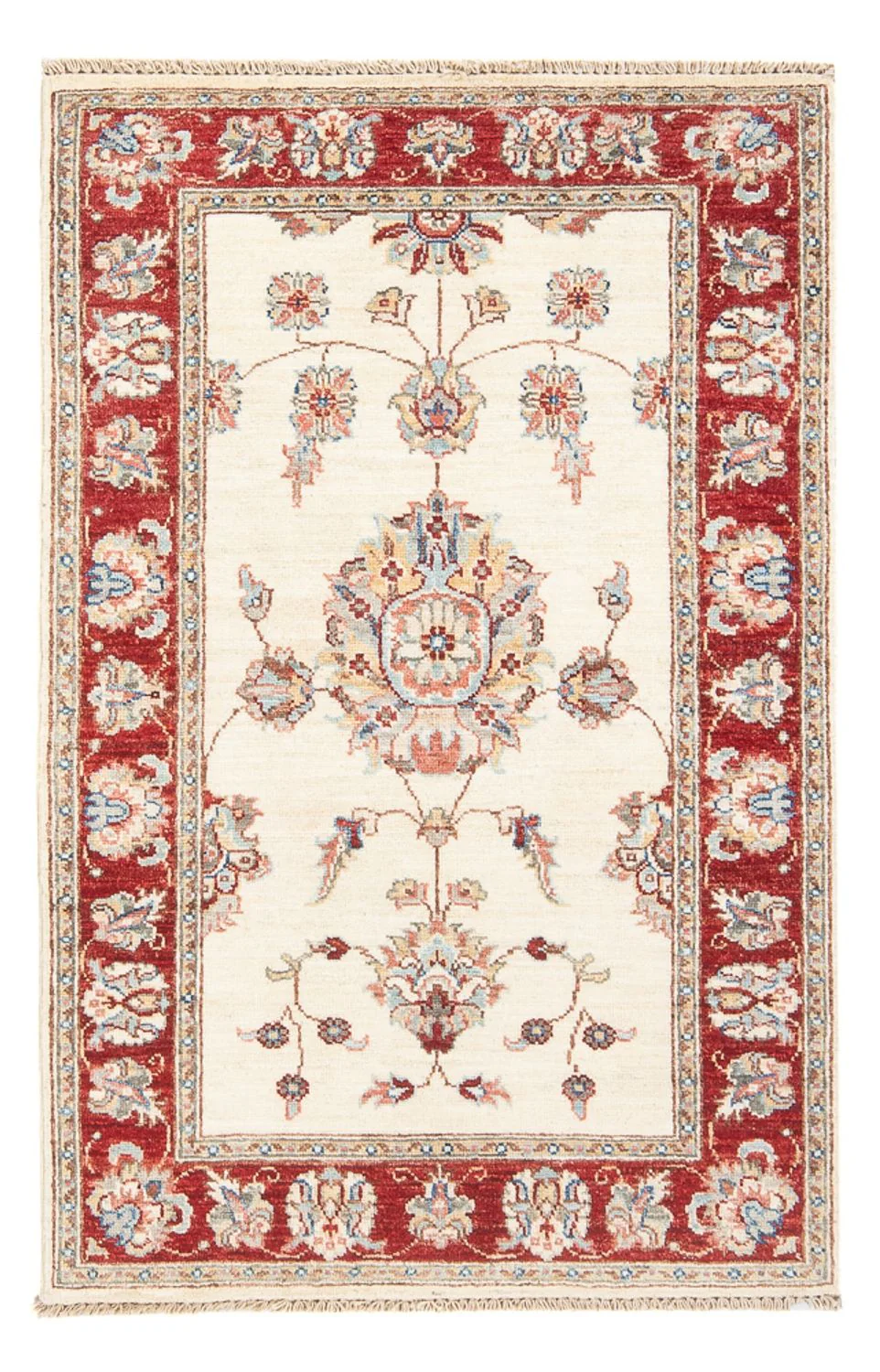 Ziegler Teppich - 125 x 79 cm - beige