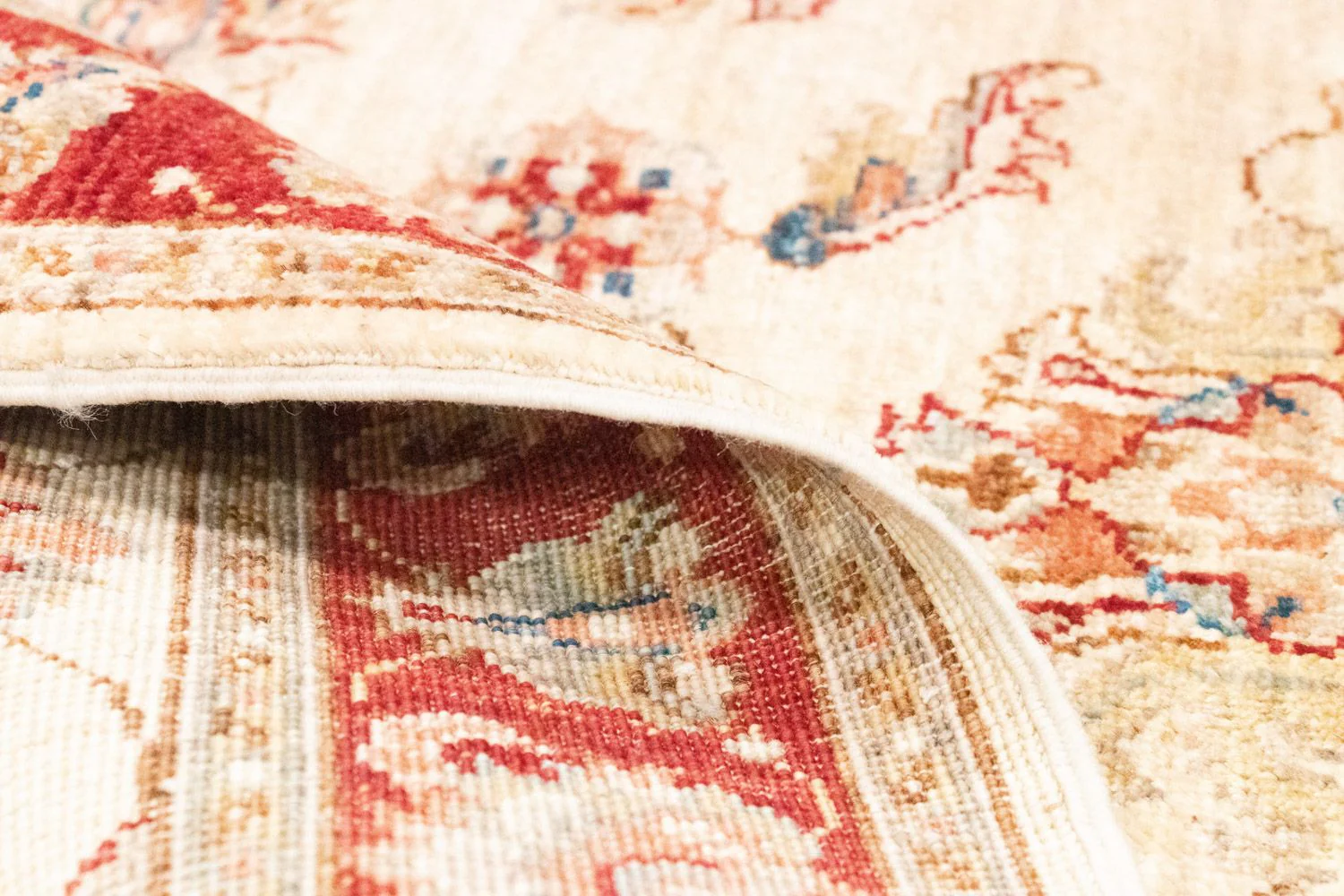 Ziegler Teppich 127 x 83 cm - beige - Image 4
