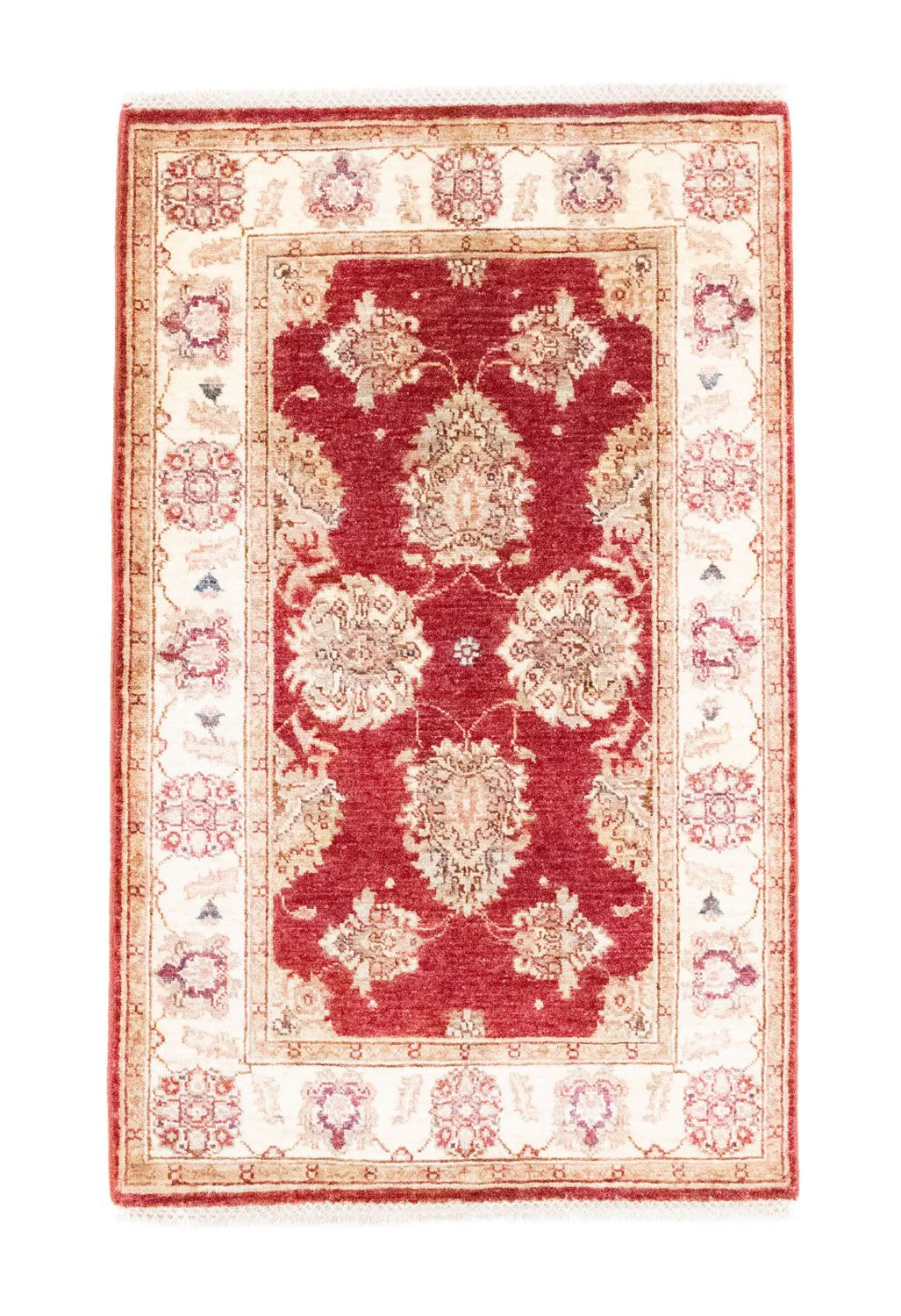 Ziegler Teppich 132 x 82 cm - rot