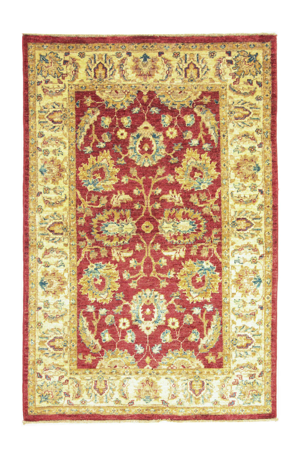 Ziegler Teppich 150 x 100 cm - rot