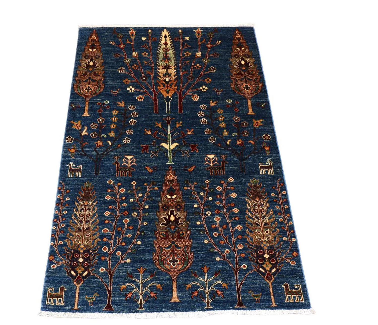 Ziegler Teppich 150 x 101 cm - dunkelblau - Image 2