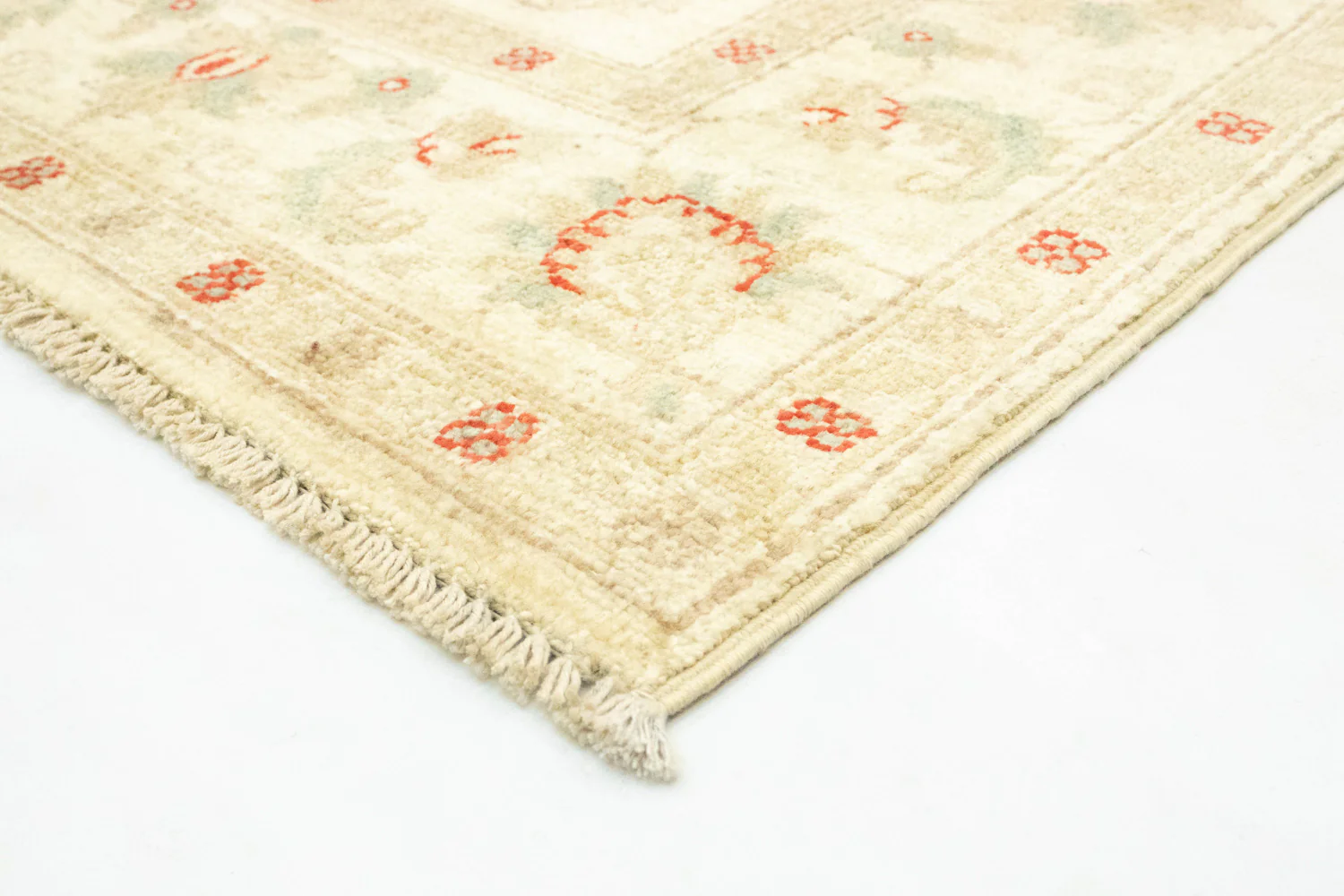Ziegler Teppich 182 x 123 cm - hellbeige - Image 2