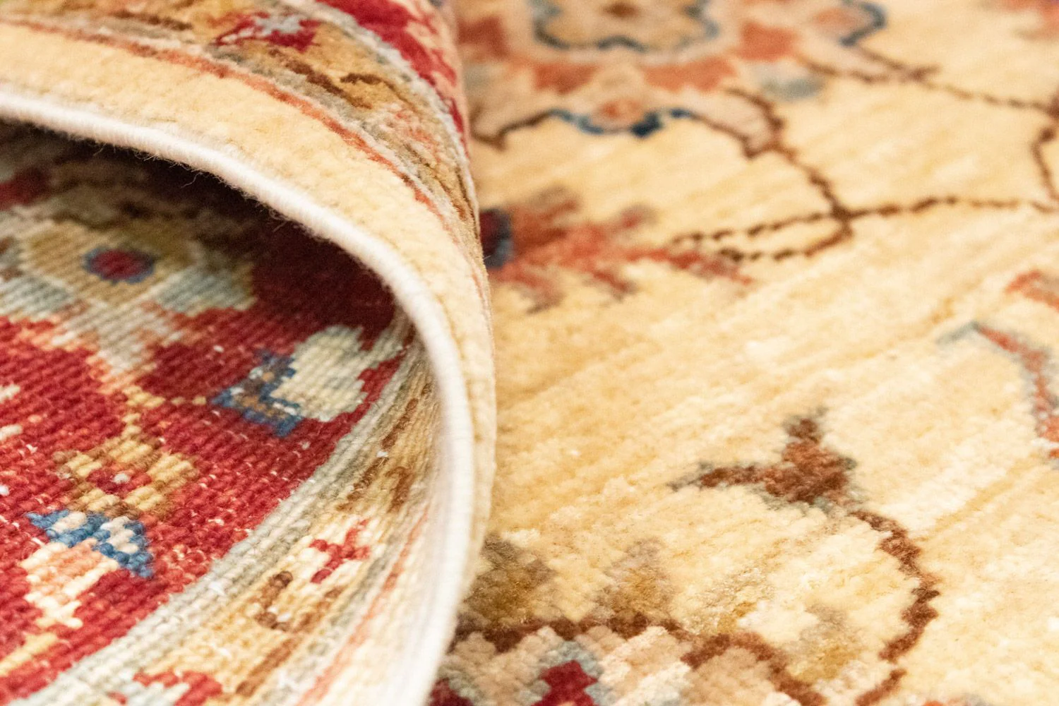 Ziegler Teppich 185 x 125 cm - beige - Image 4