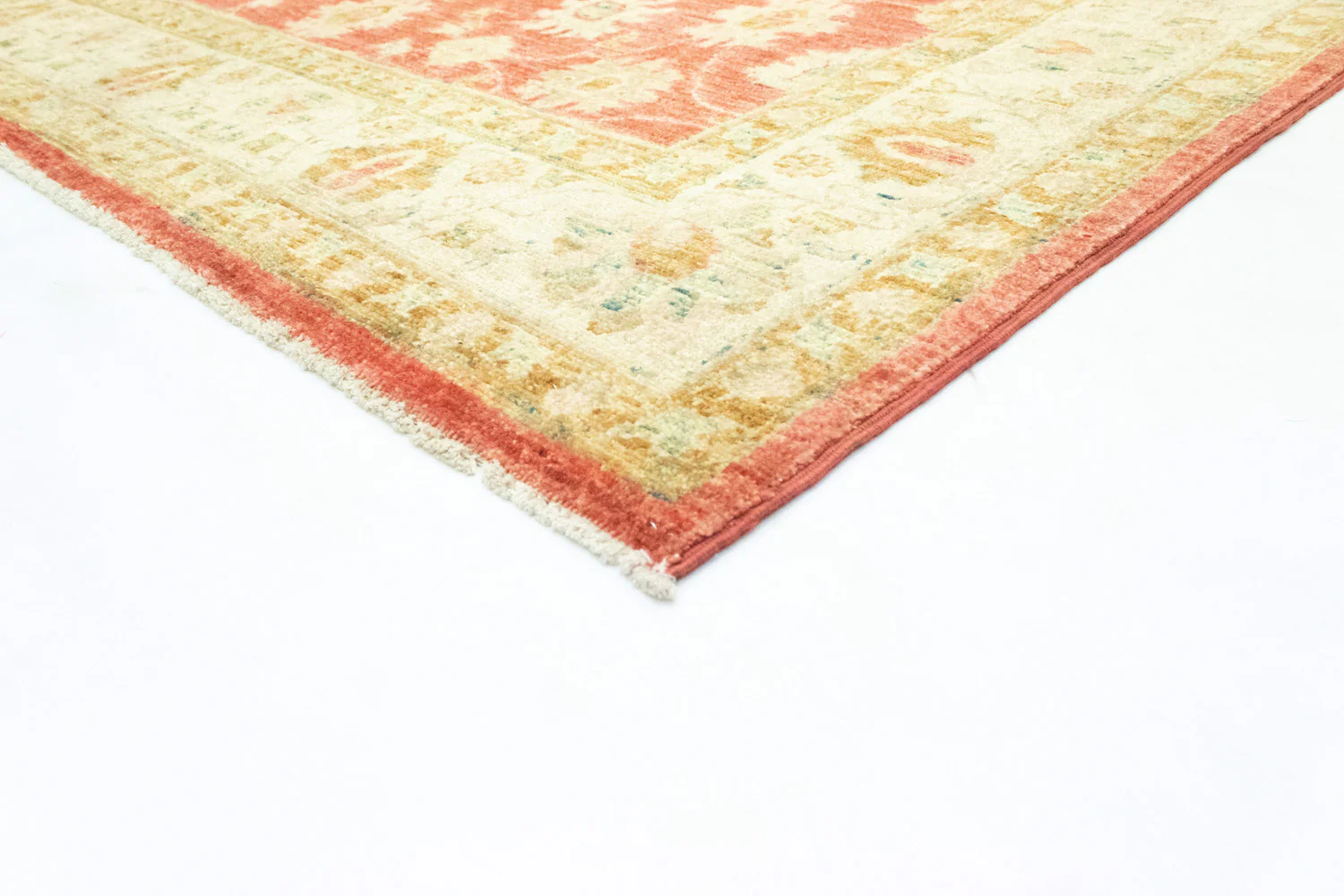 Ziegler Teppich 199 x 147 cm - seeblau - Image 2