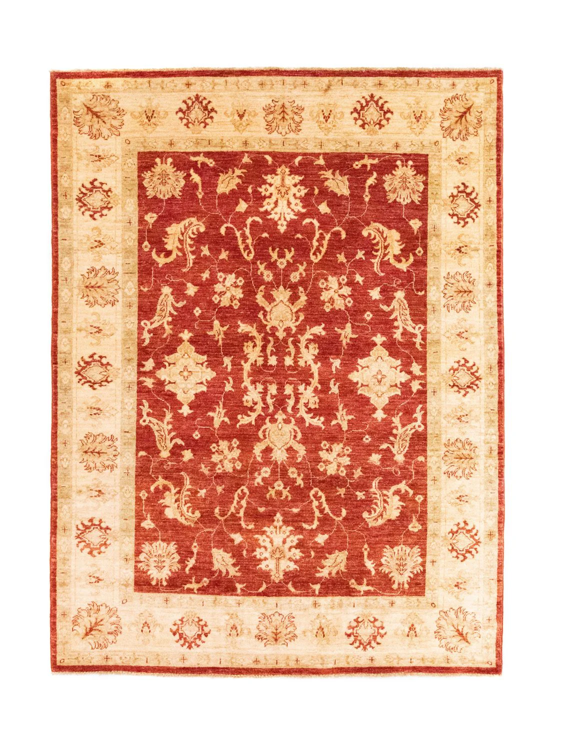 Ziegler Teppich 199 x 150 cm - rot