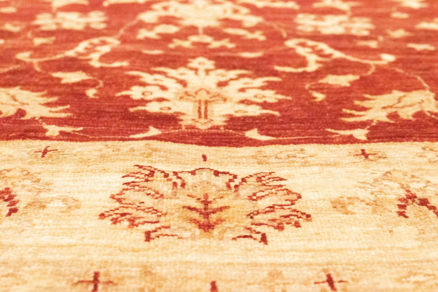 Ziegler Teppich 199 x 150 cm - rot - Image 2