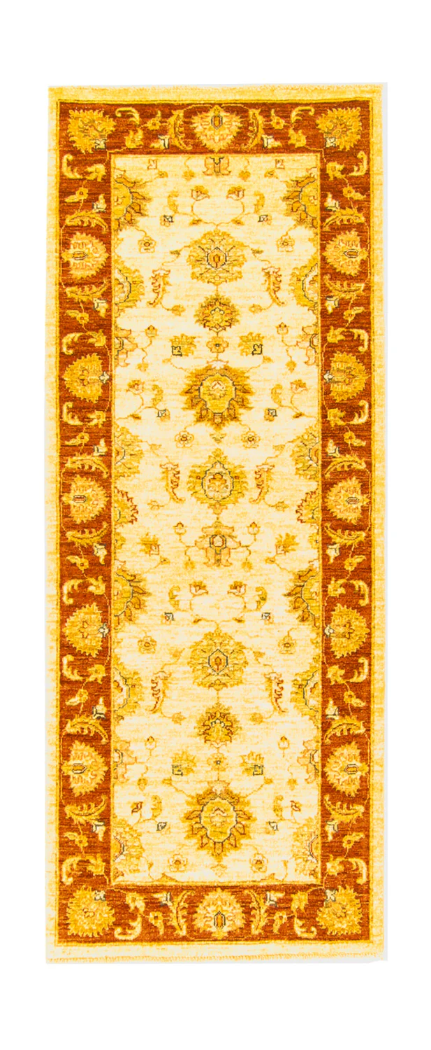 Ziegler Teppich 203 x 81 cm - hellbeige