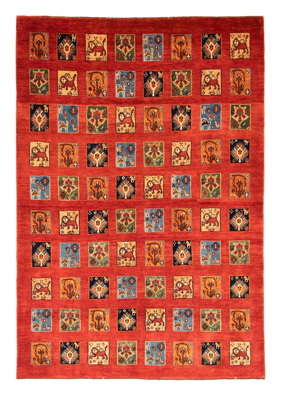 Ziegler Teppich 227 x 160 cm - rot