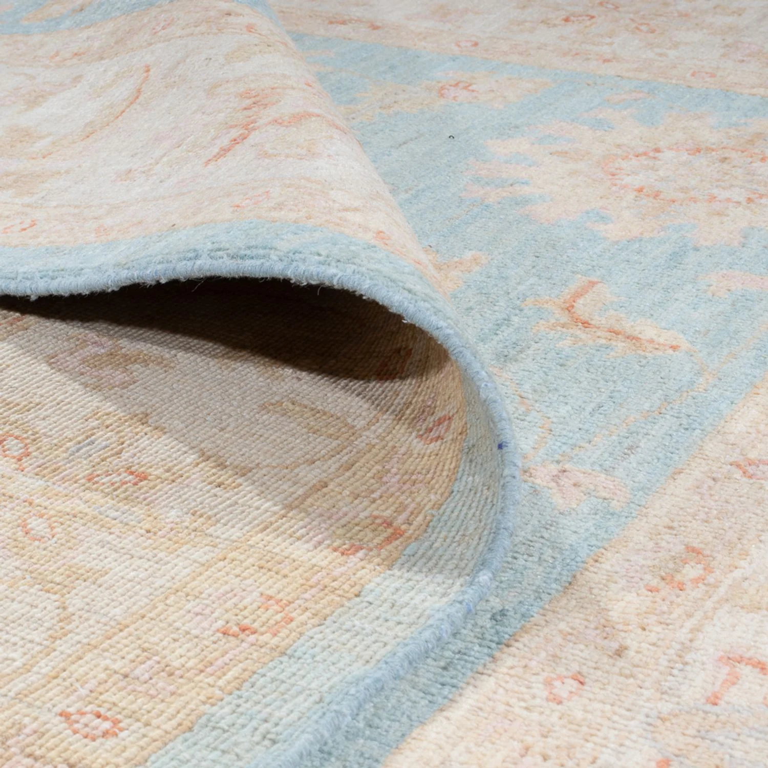 Ziegler Teppich - 235 x 177 cm - hellblau - Image 4