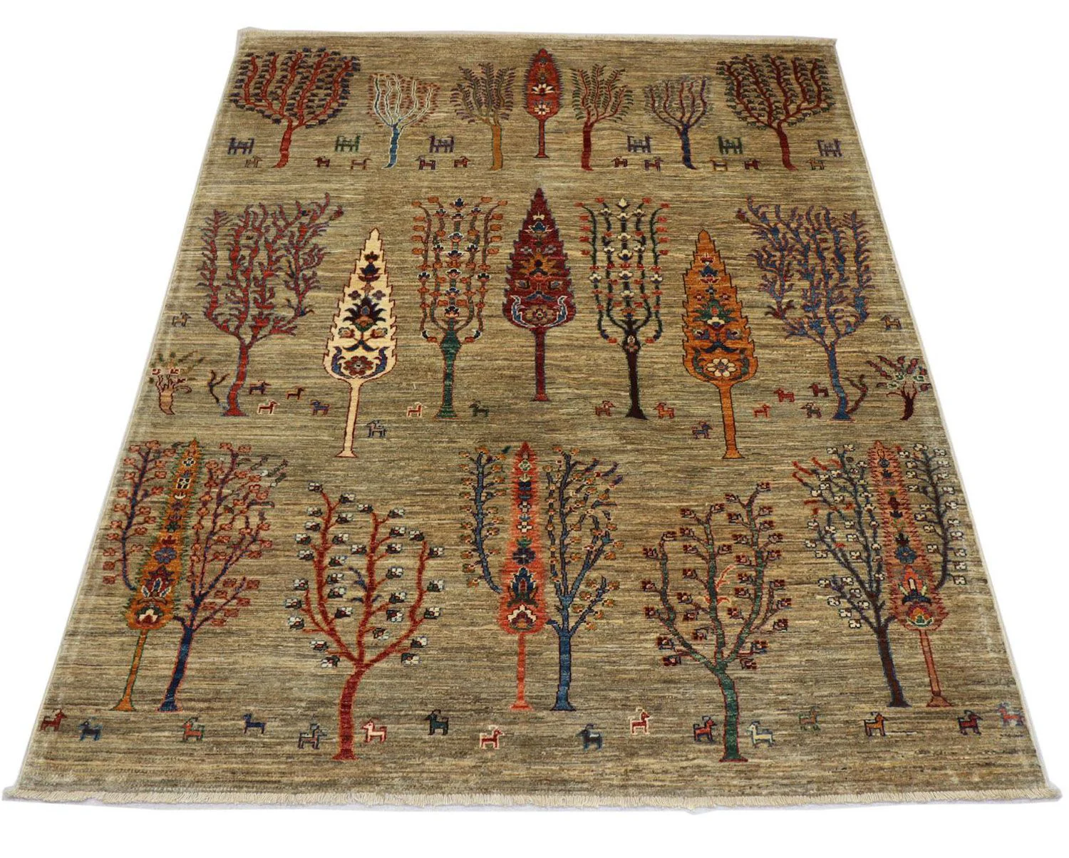 Ziegler Teppich 239 x 179 cm - dunkelbeige - Image 4