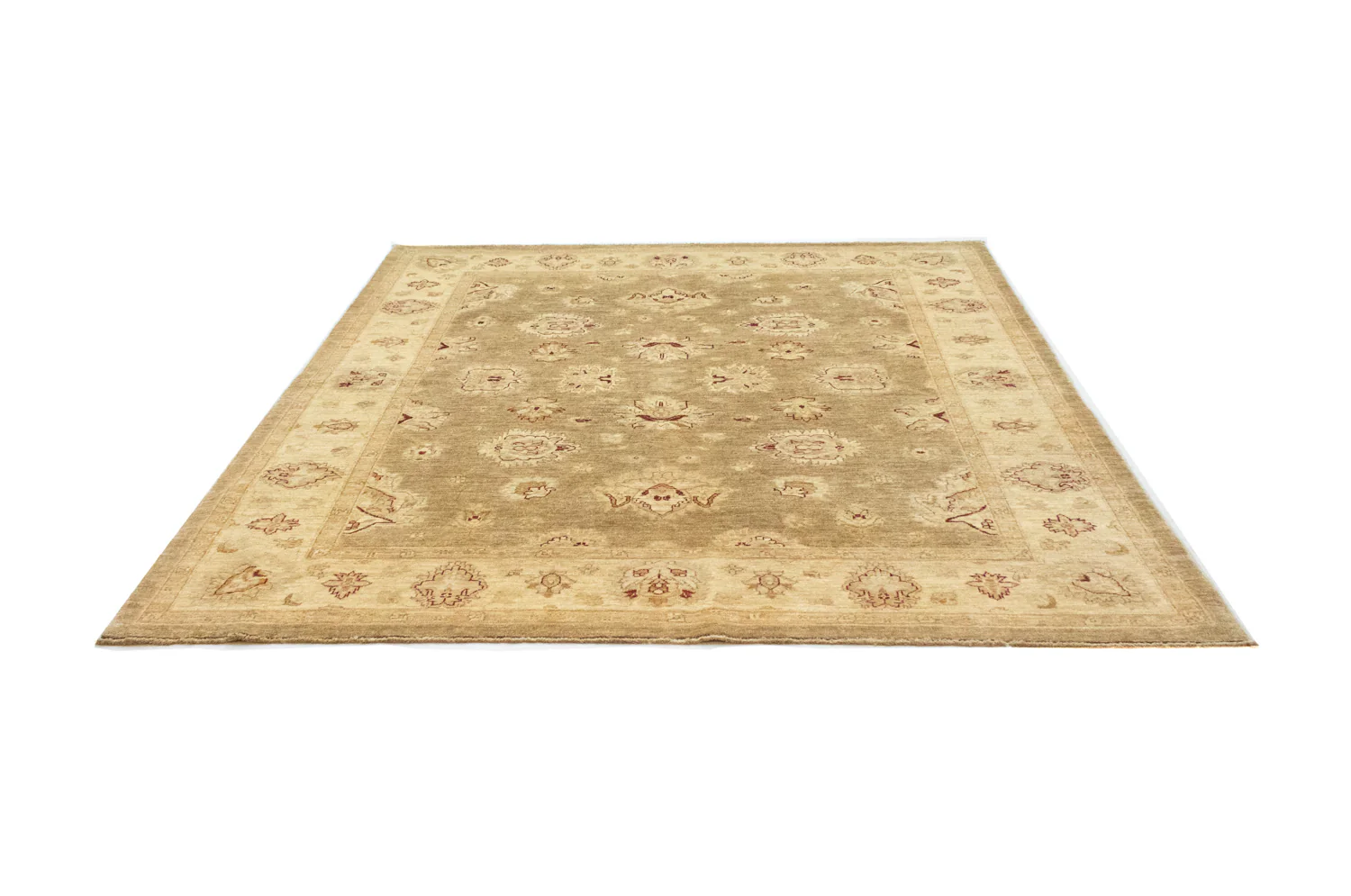 Ziegler Teppich 239 x 193 cm - hellbraun - Image 5