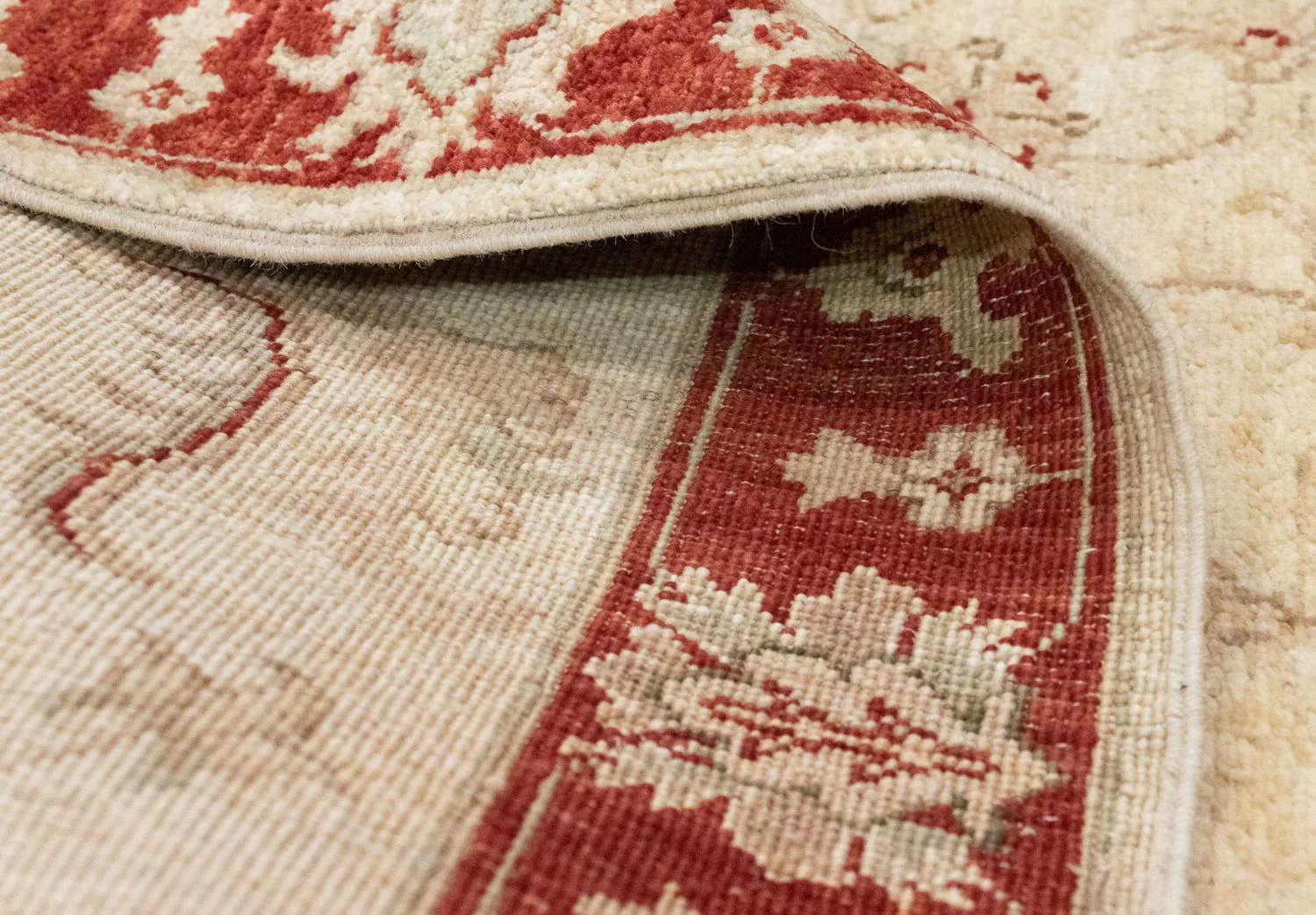 Ziegler Teppich 251 x 83 cm - beige - Image 4