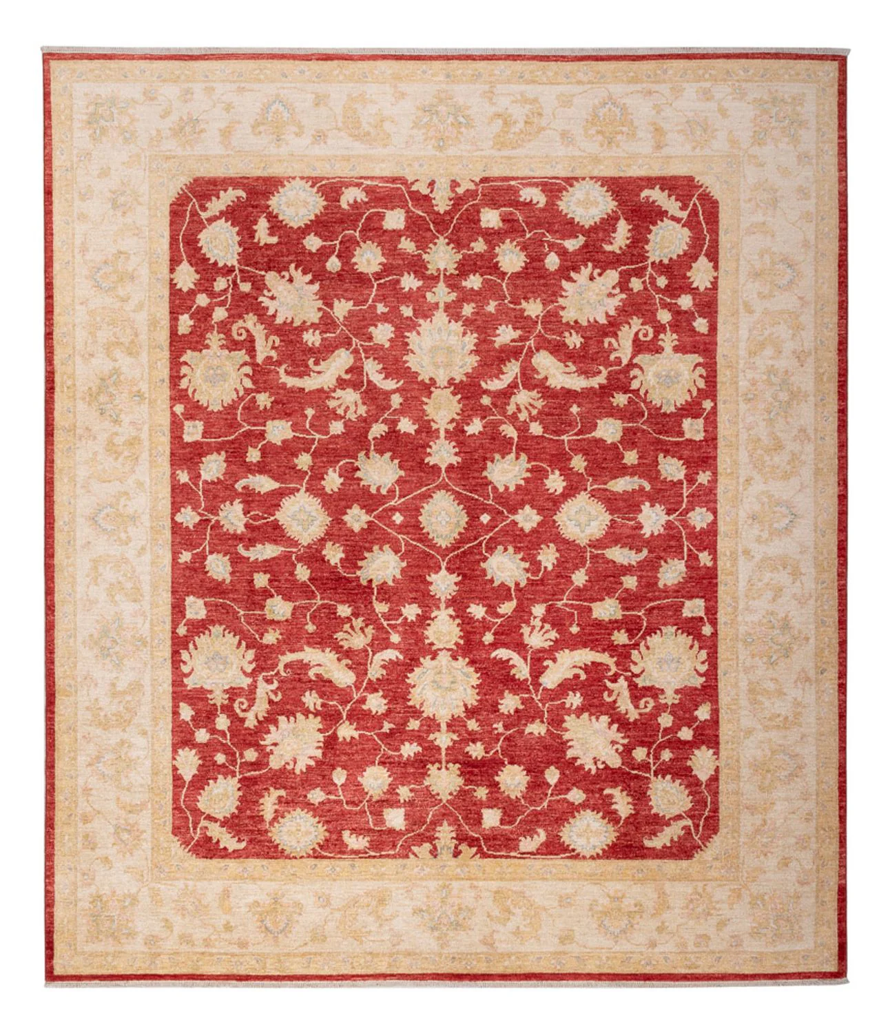 Ziegler Teppich - 294 x 253 cm - rot