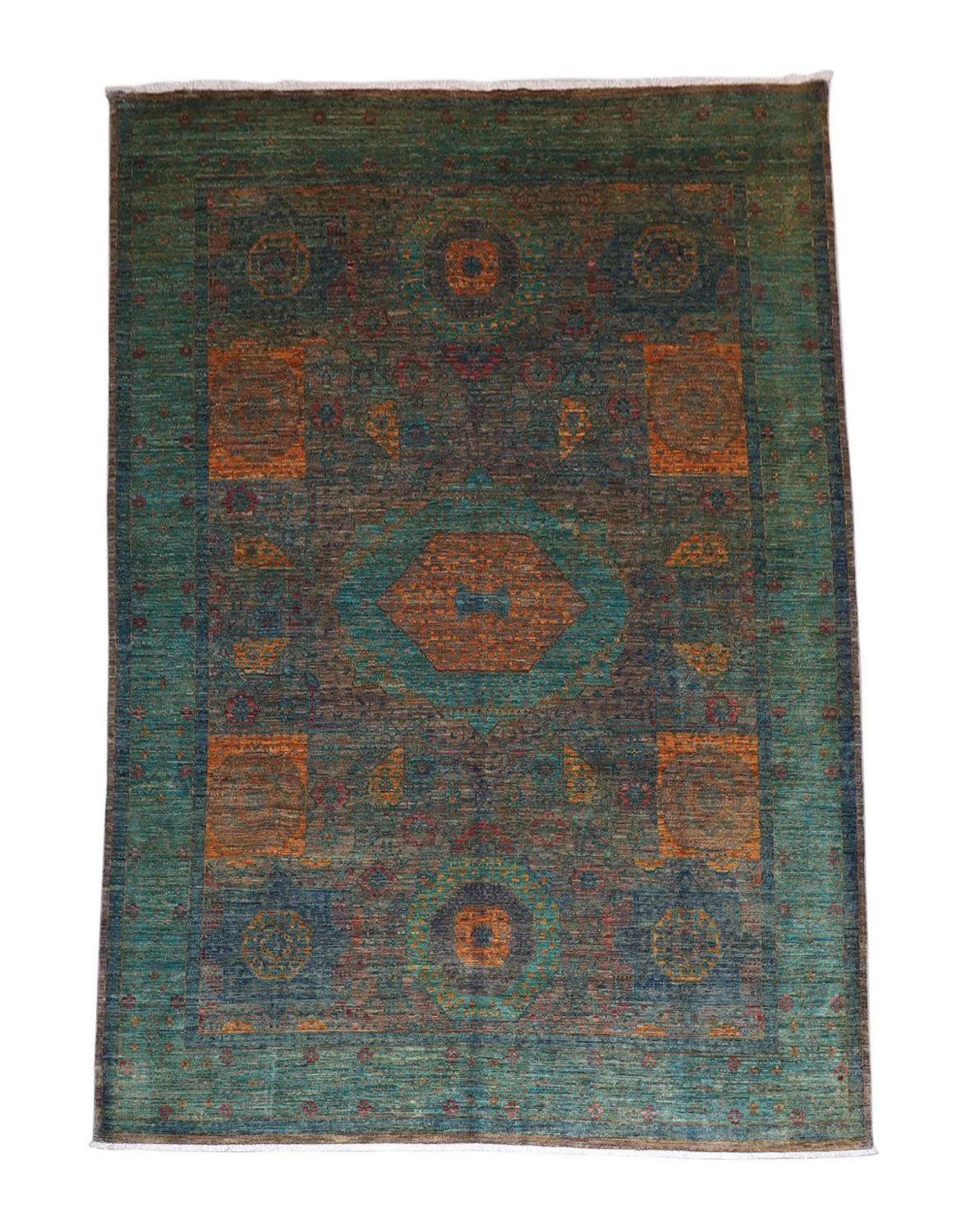 Ziegler Teppich 296 x 214 cm - seegrün