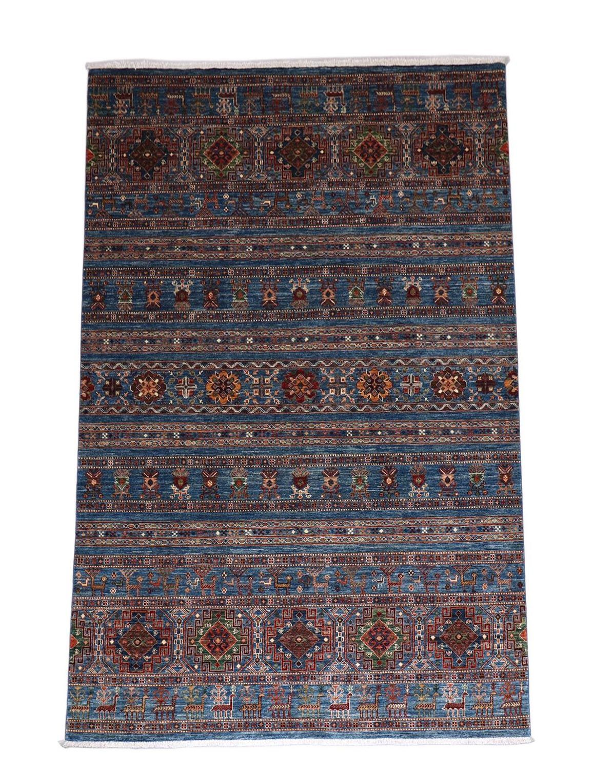 Ziegler Teppich 297 x 204 cm - seeblau