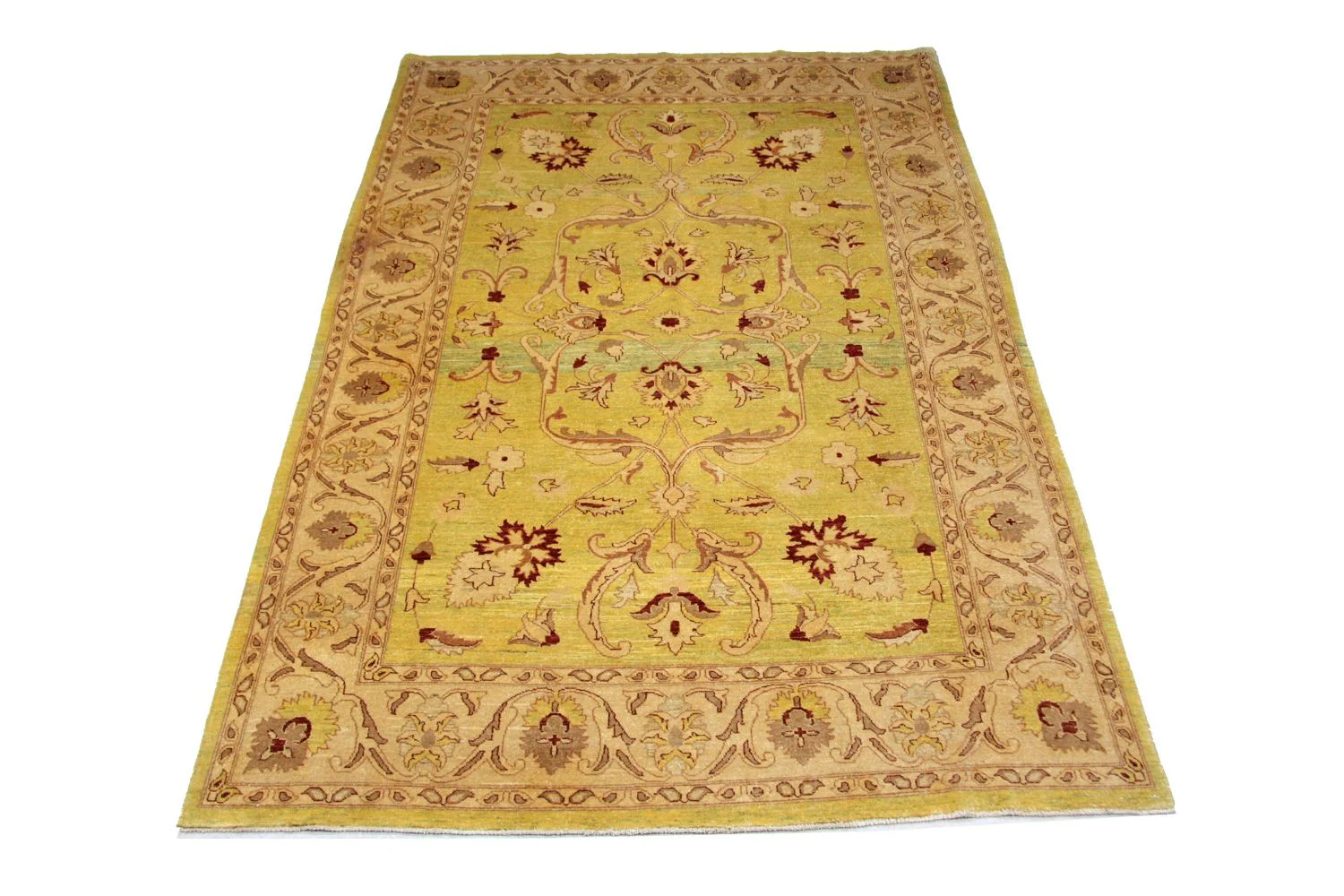 Ziegler Teppich 298 x 205 cm - gelb
