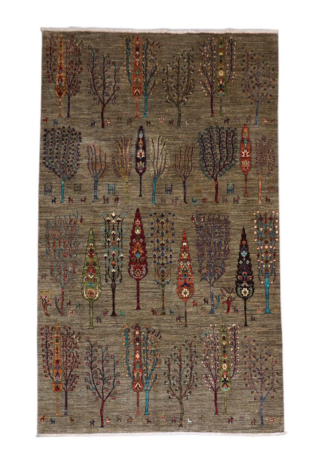 Ziegler Teppich 302 x 207 cm - olivgrün