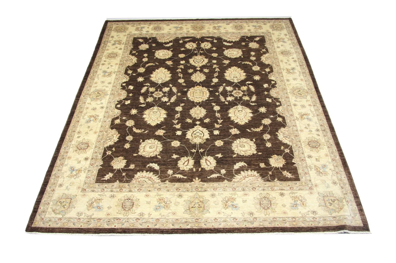 Ziegler Teppich 302 x 241 cm - braun