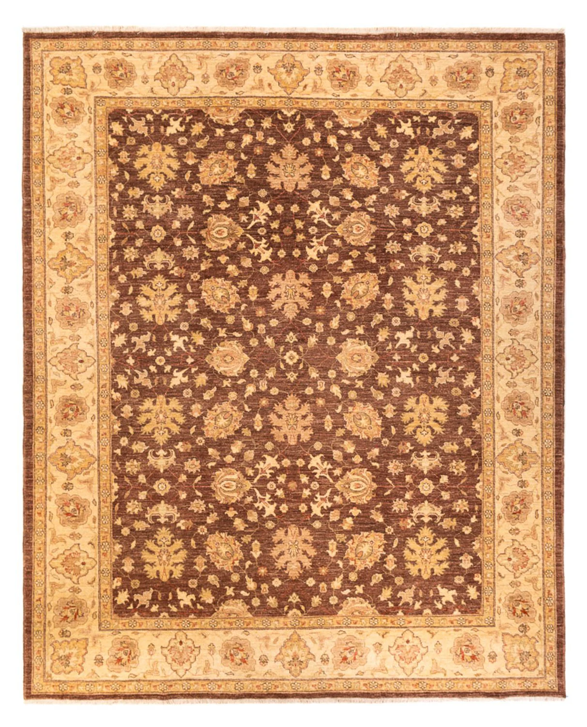 Ziegler Teppich - 302 x 242 cm - dunkelbeige