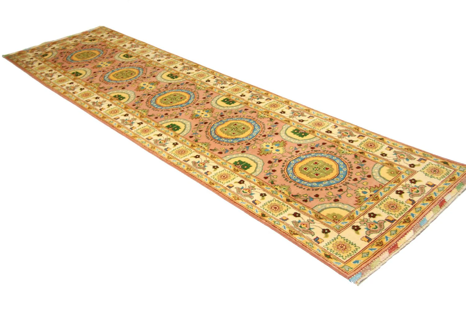 Ziegler Teppich 309 x 82 cm - mehrfarbig - Image 3