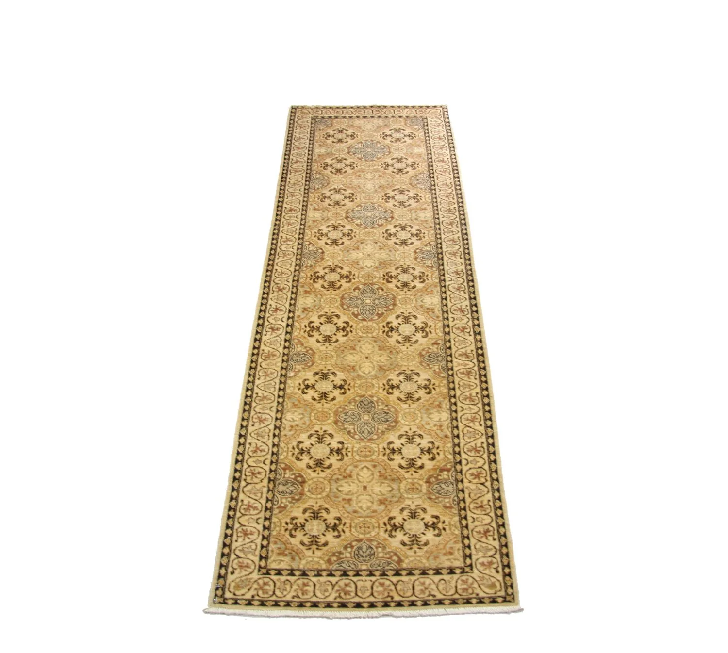 Ziegler Teppich 313 x 97 cm - braun