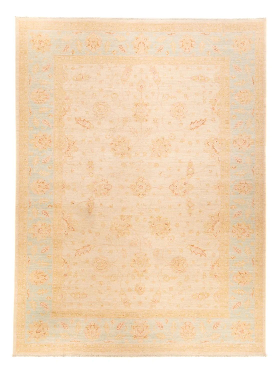 Ziegler Teppich - 345 x 257 cm - hellbeige