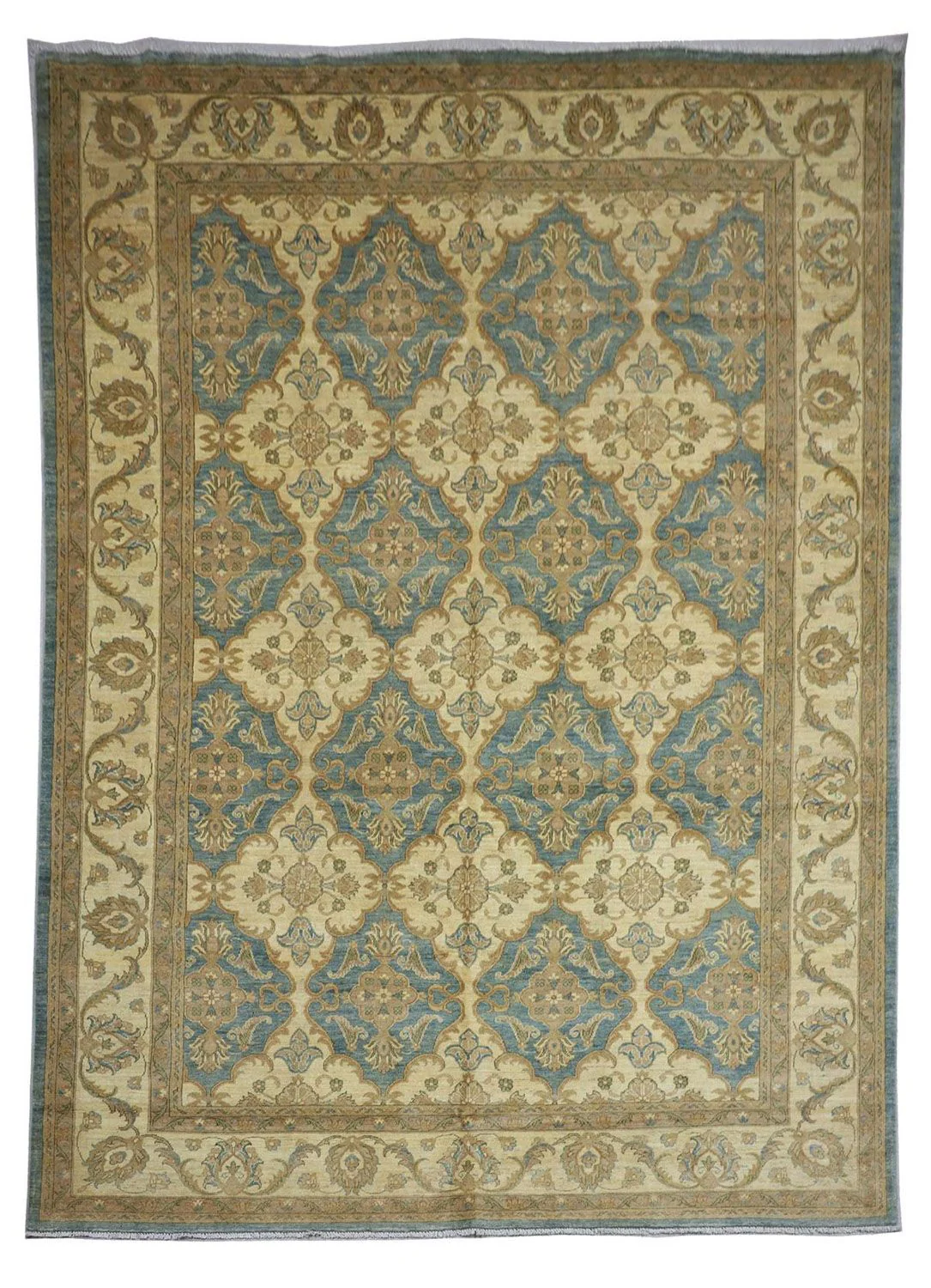 Ziegler Teppich 354 x 264 cm - türkis